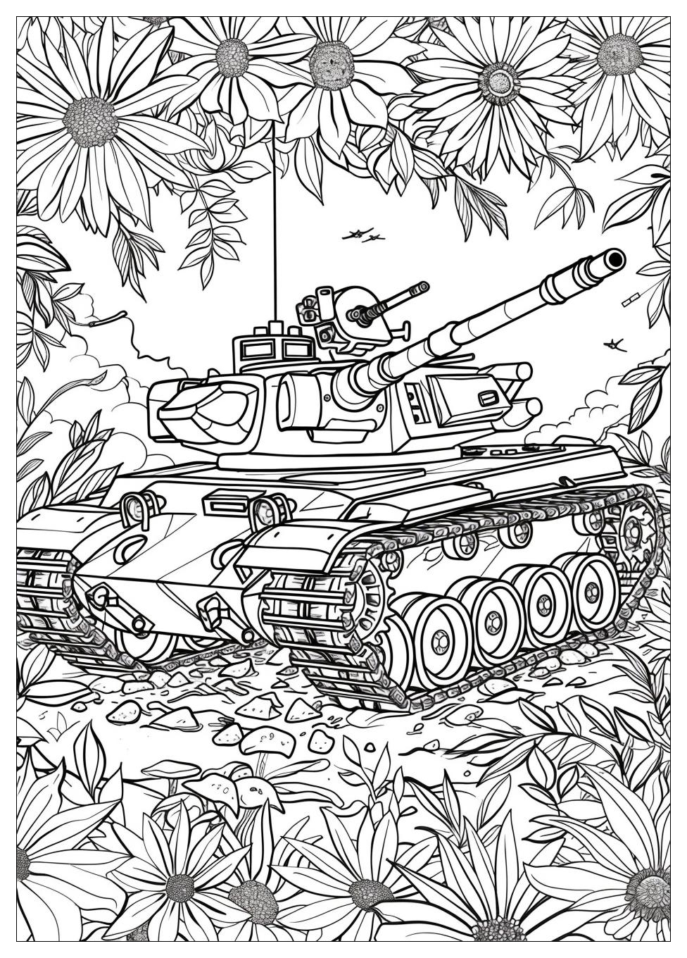 Tank Coloring Pages-15
