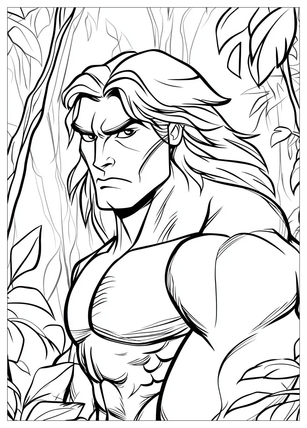 Tarzan Coloring Pages-1