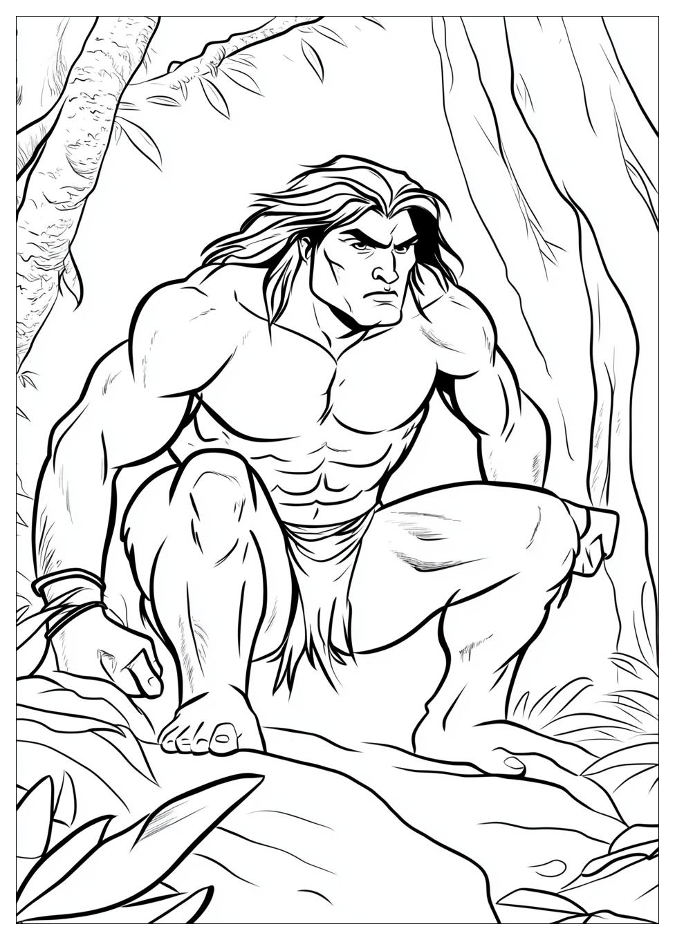 Tarzan Coloring Pages-10