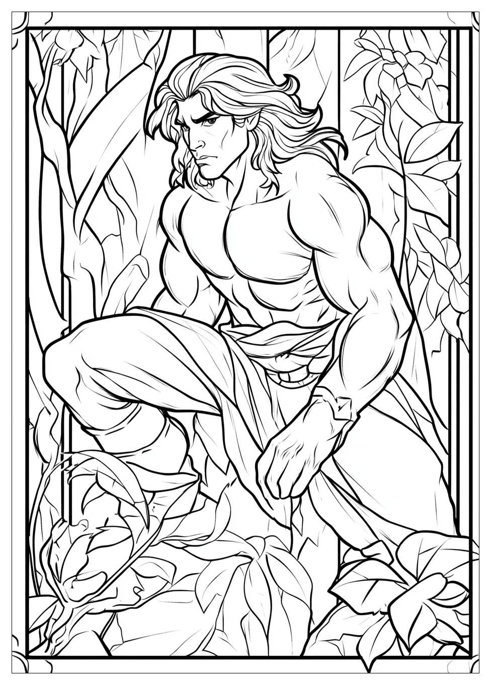 Tarzan Coloring Pages-11