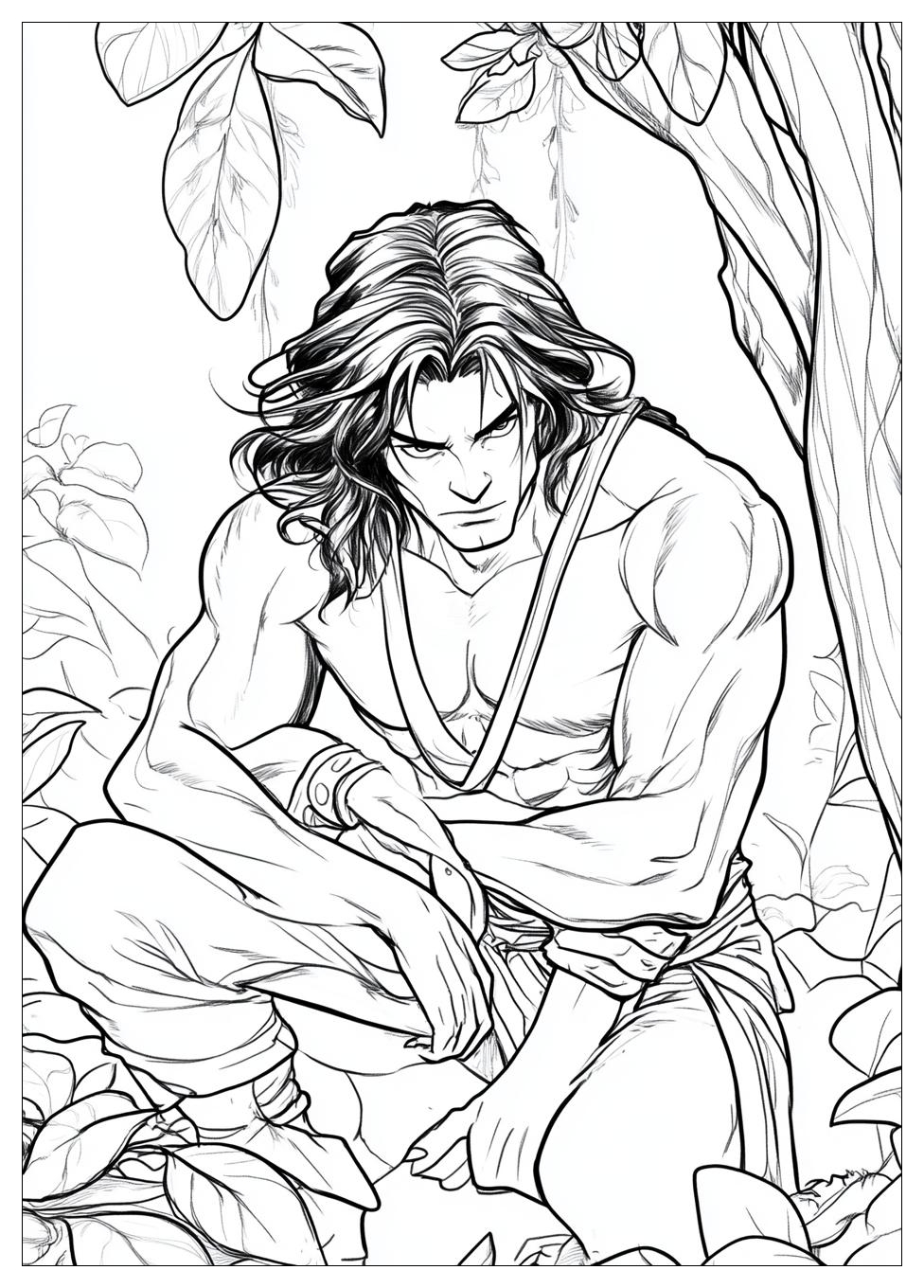 Tarzan Coloring Pages-13
