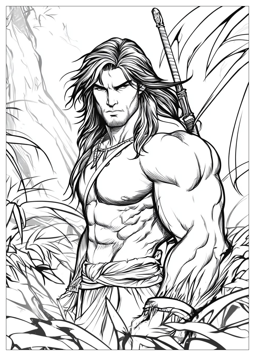 Tarzan Coloring Pages-14