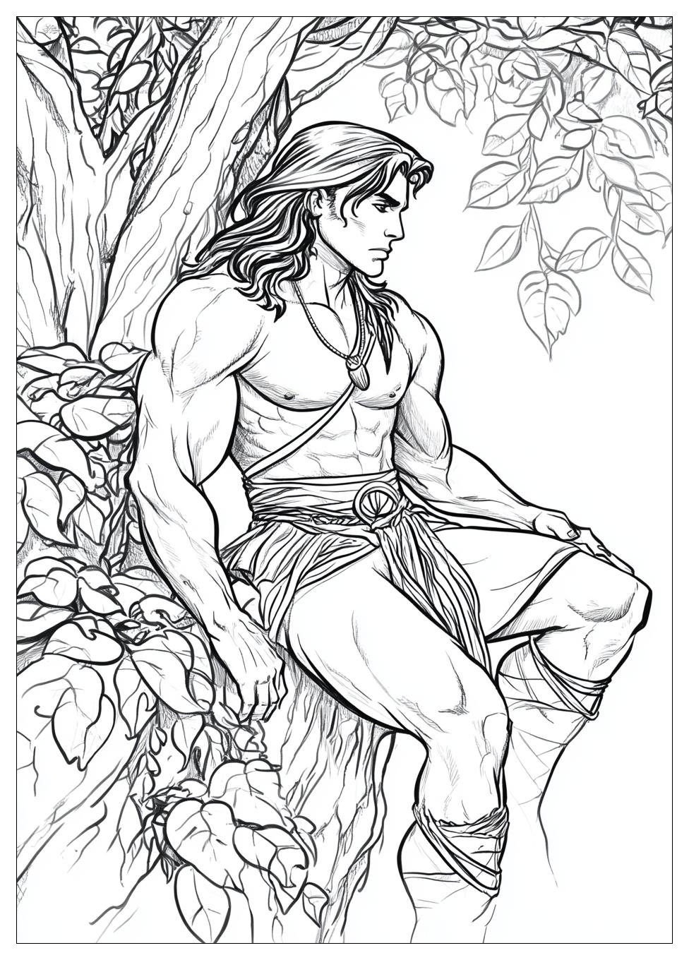Tarzan Coloring Pages-15