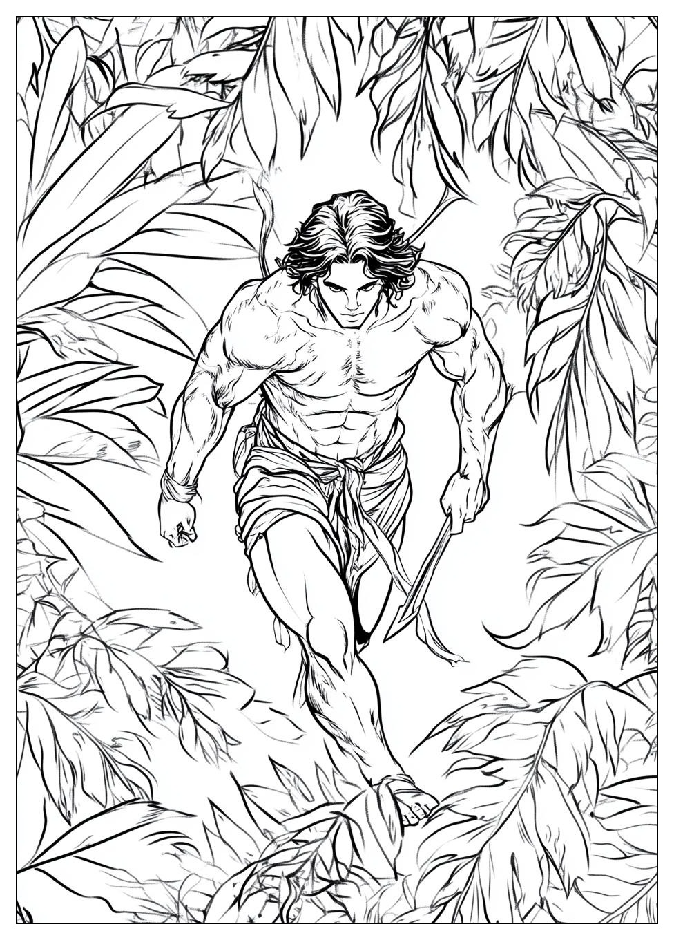 Tarzan Coloring Pages-16