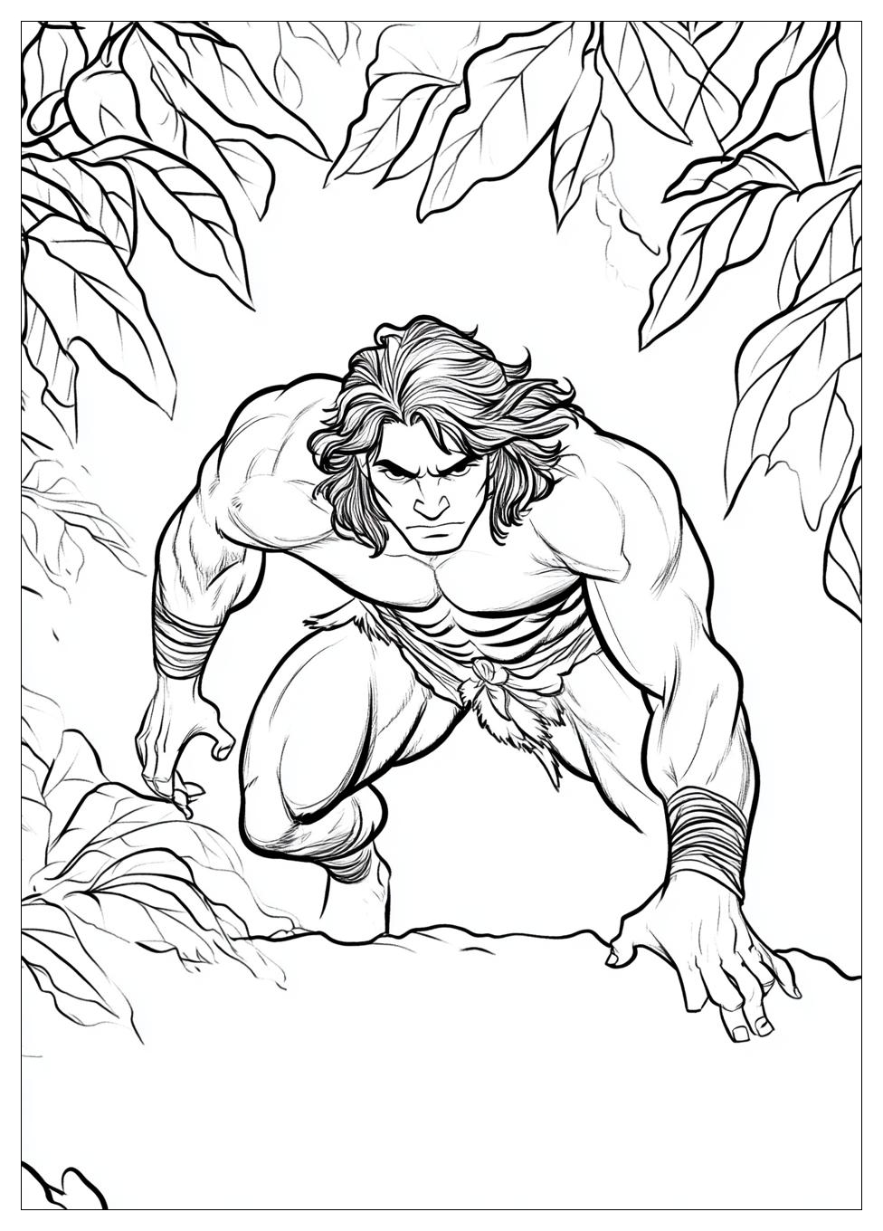 Tarzan Coloring Pages-17