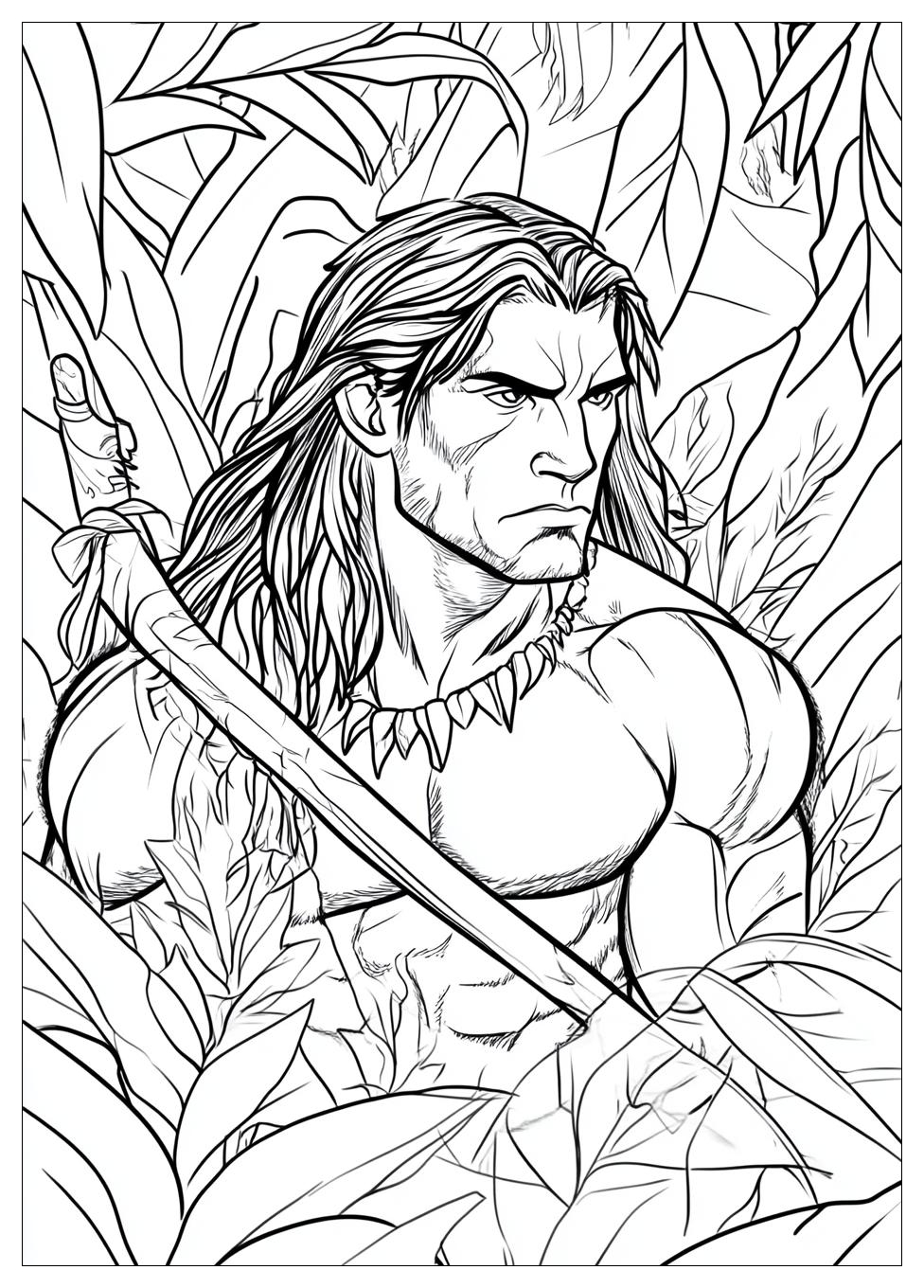 Tarzan Coloring Pages-18