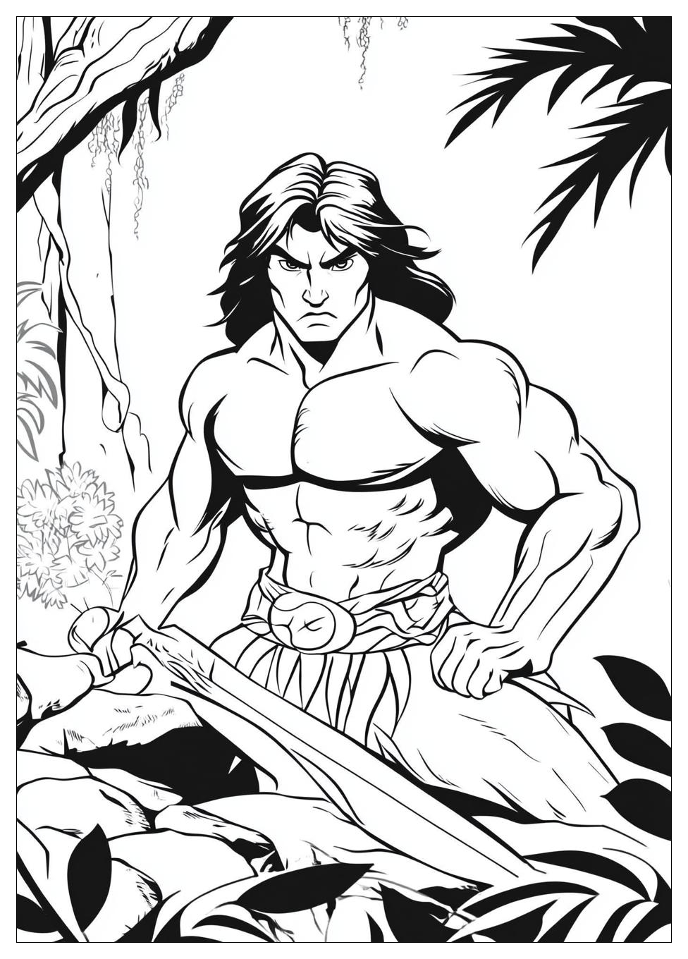 Tarzan Coloring Pages-6