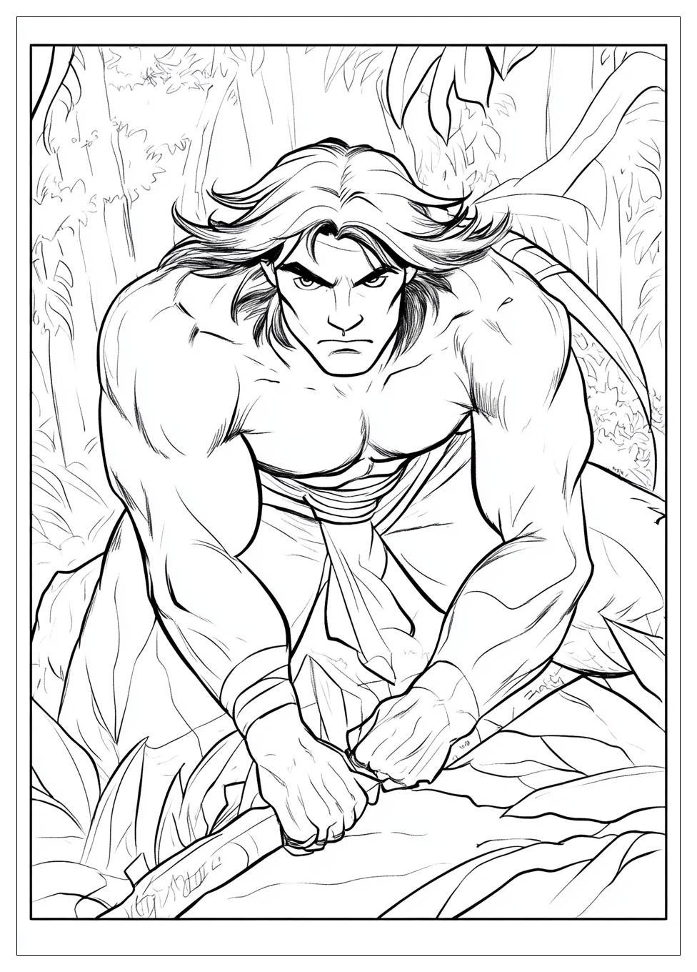 Tarzan Coloring Pages-8
