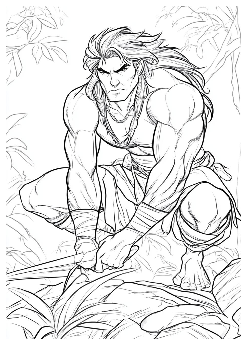 Tarzan Coloring Pages-9