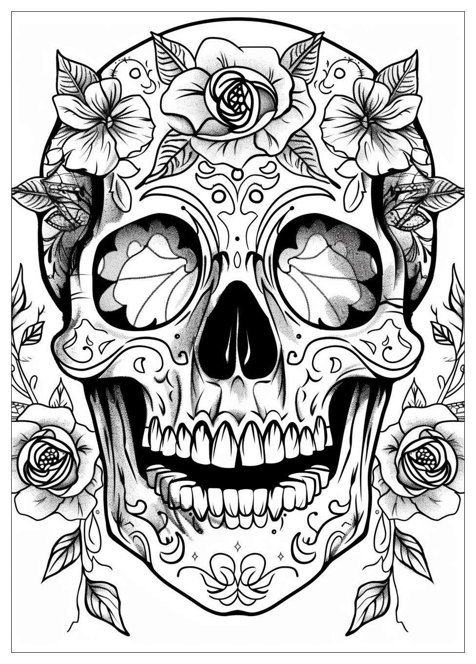 Tattoo Coloring Pages-1