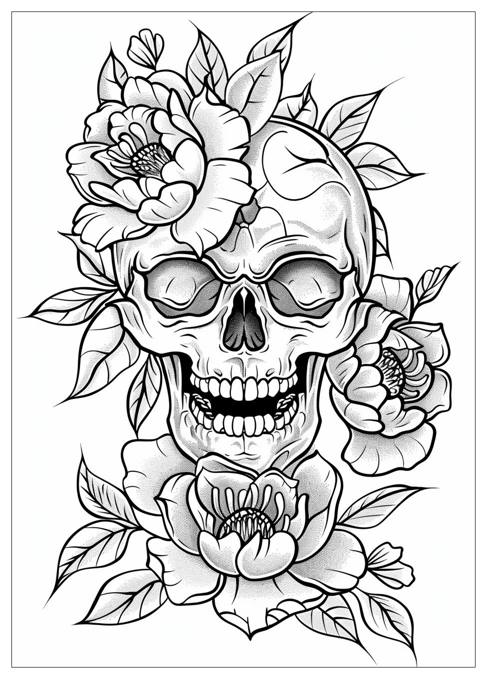 Tattoo Coloring Pages-10