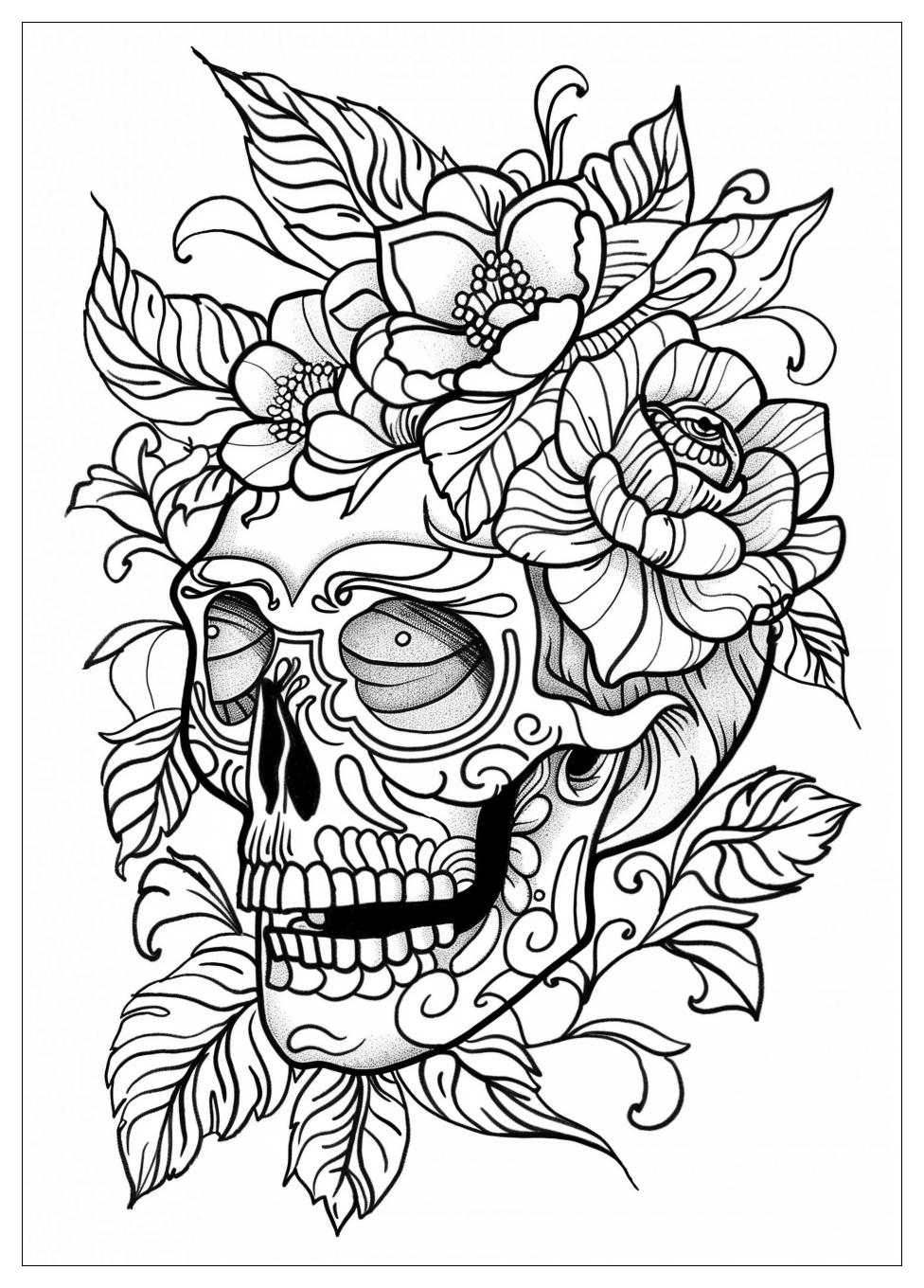 Tattoo Coloring Pages-11