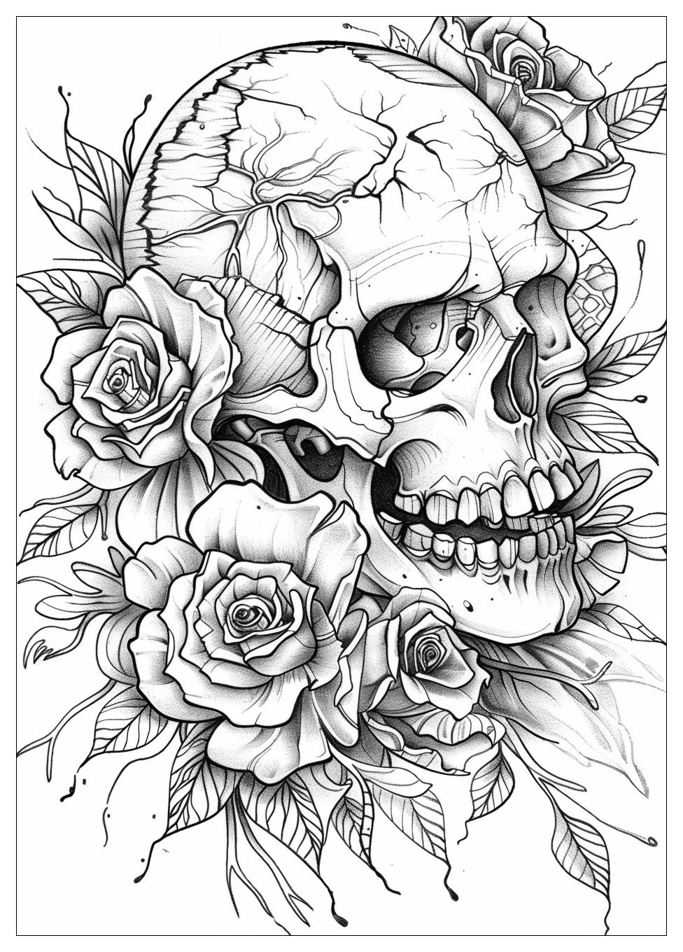 Tattoo Coloring Pages-13