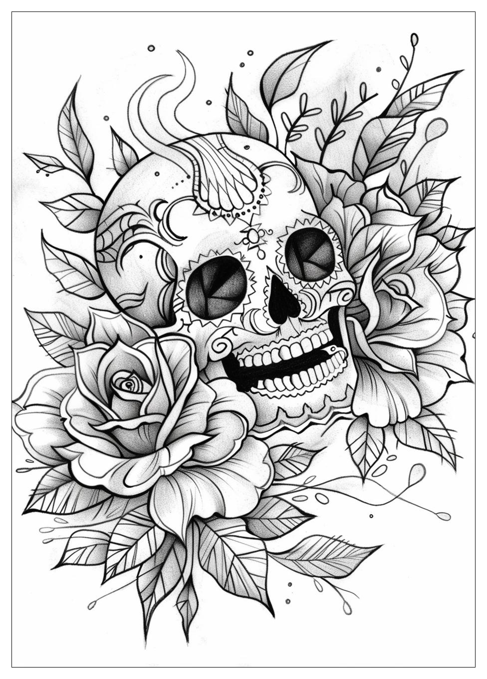 Tattoo Coloring Pages-14