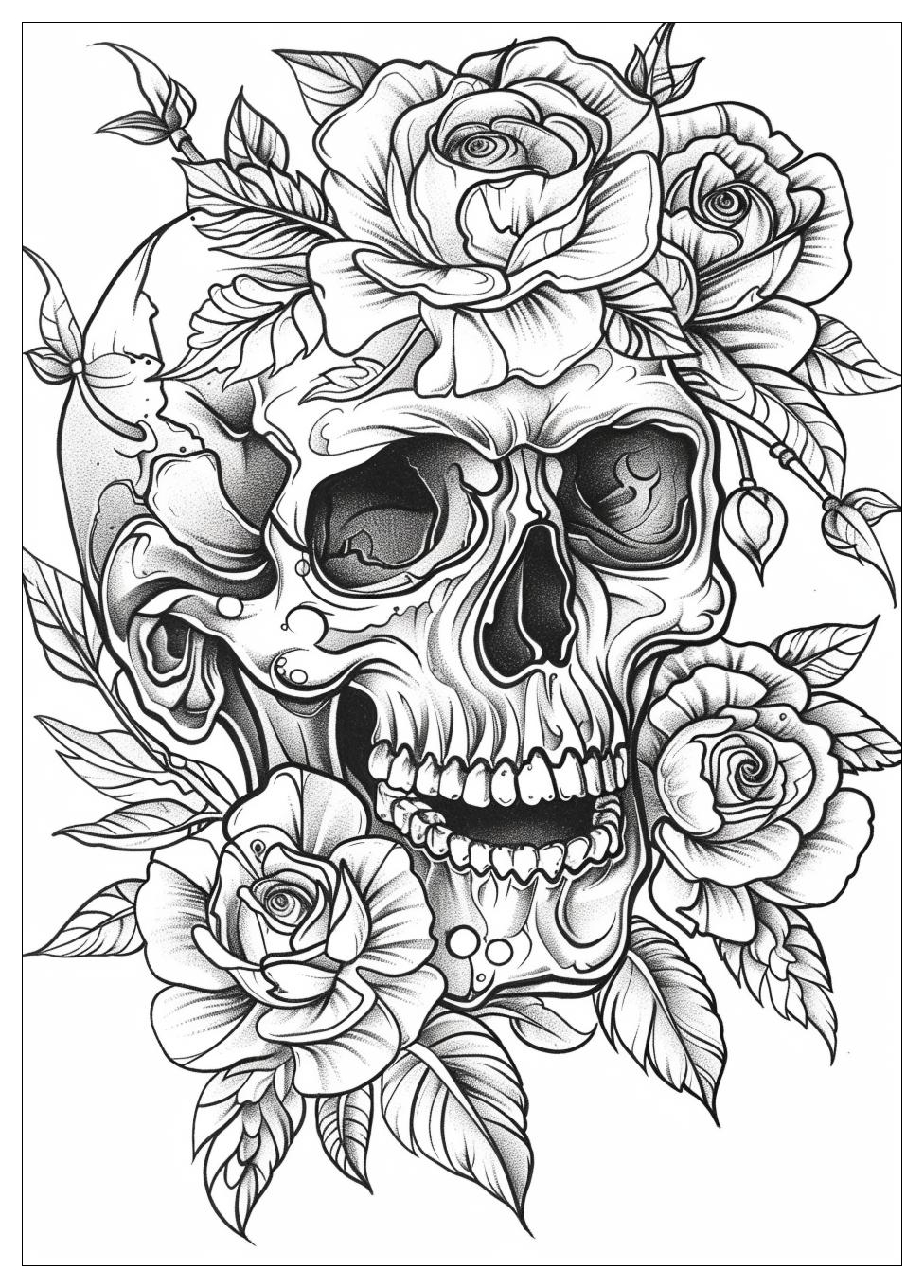 Tattoo Coloring Pages-17
