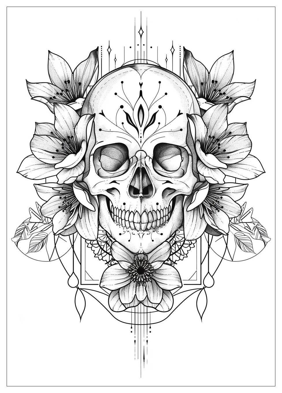 Tattoo Coloring Pages-18