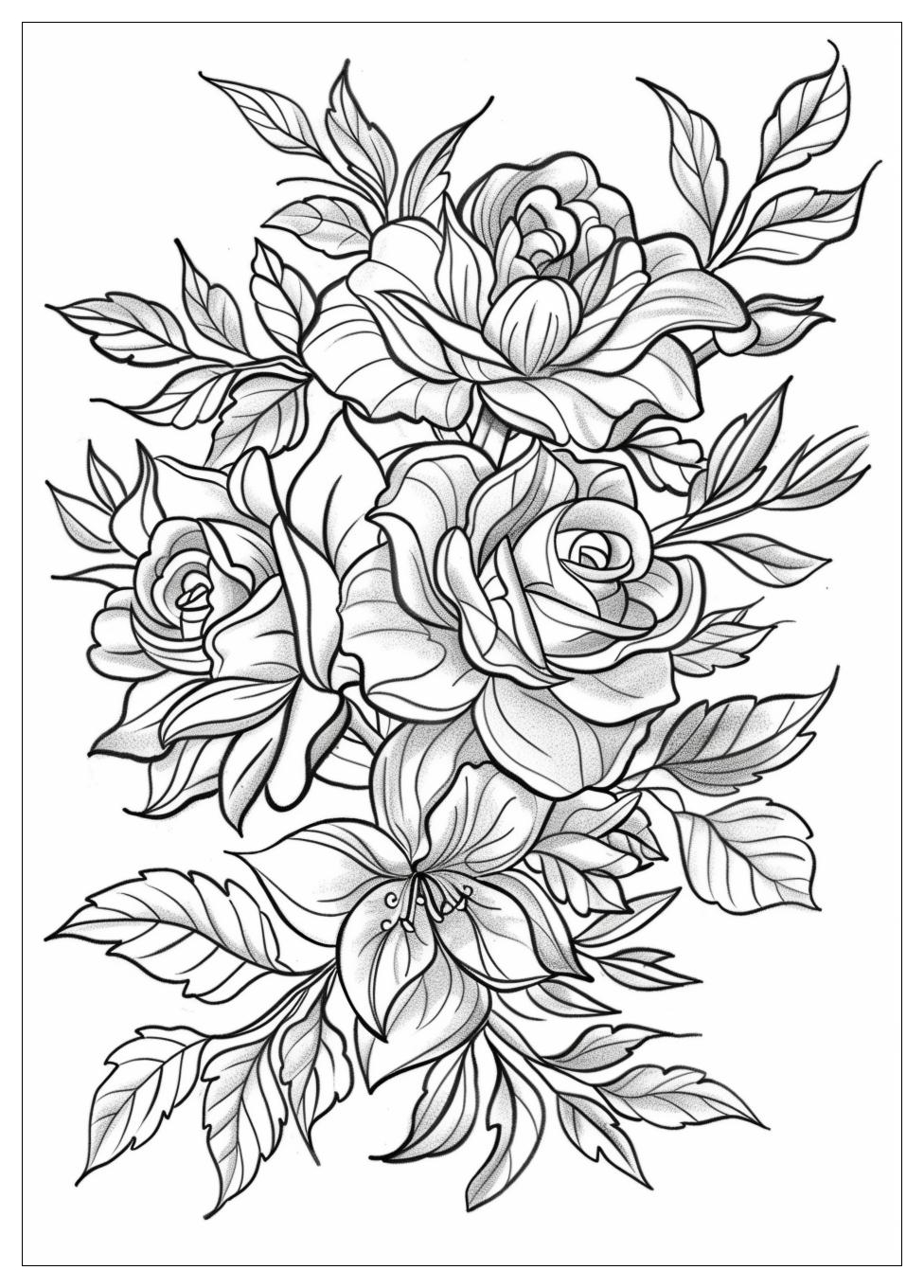 Tattoo Coloring Pages-4