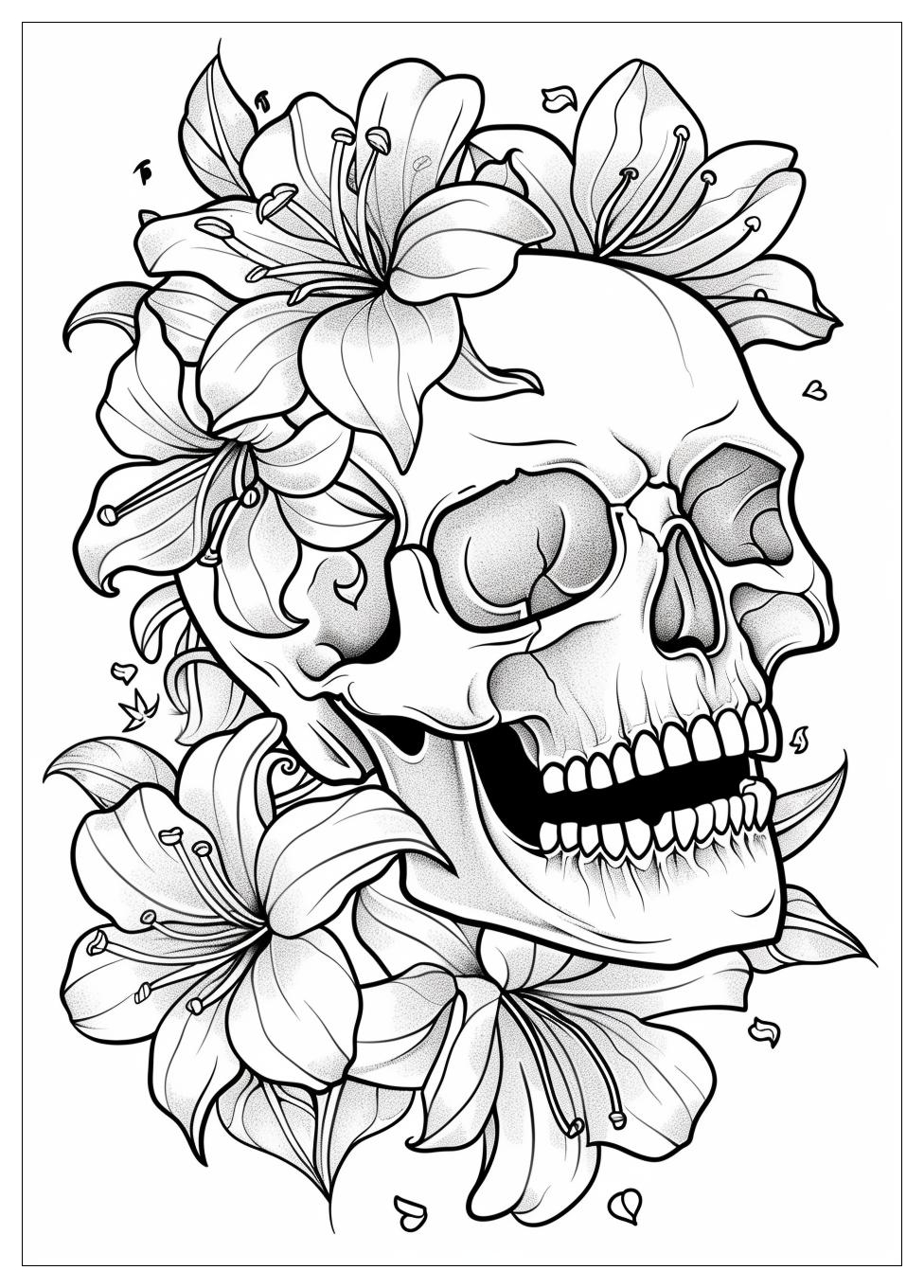 Tattoo Coloring Pages-6