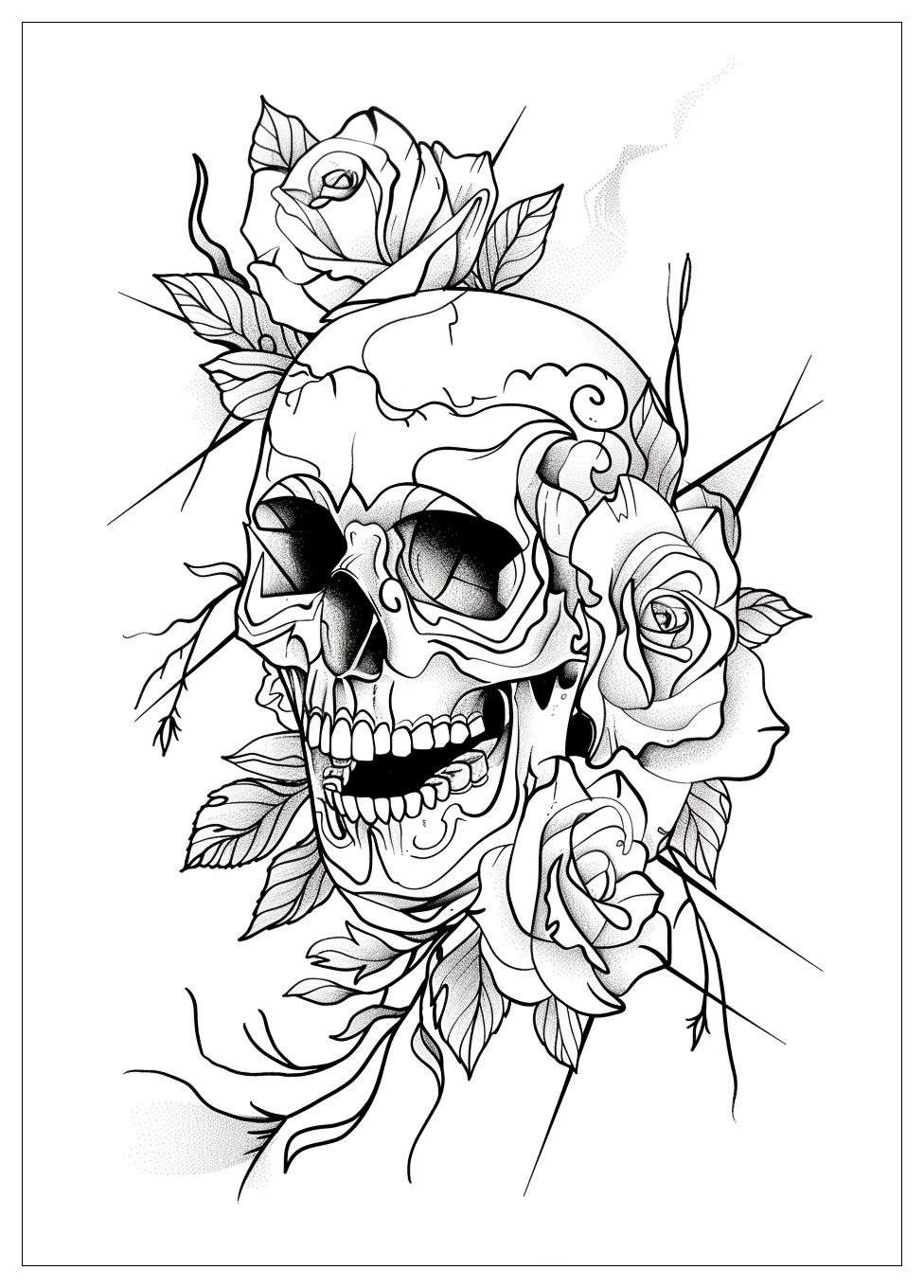 Tattoo Coloring Pages-8