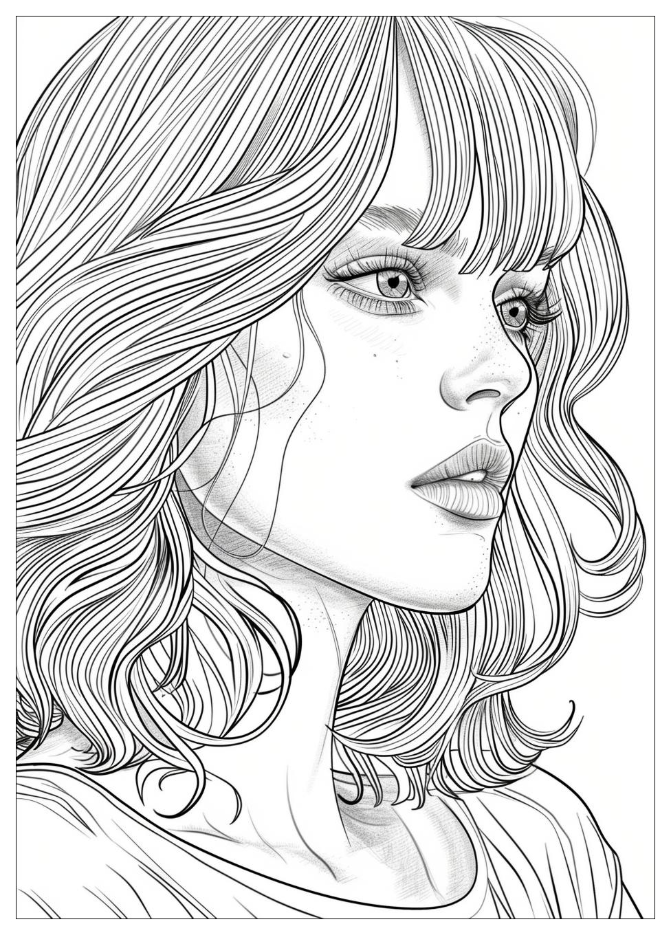 Taylor Swift Coloring Pages-14