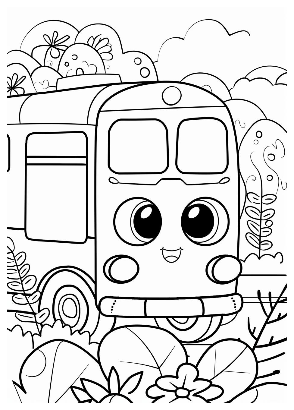 Tayo Coloring Pages-10