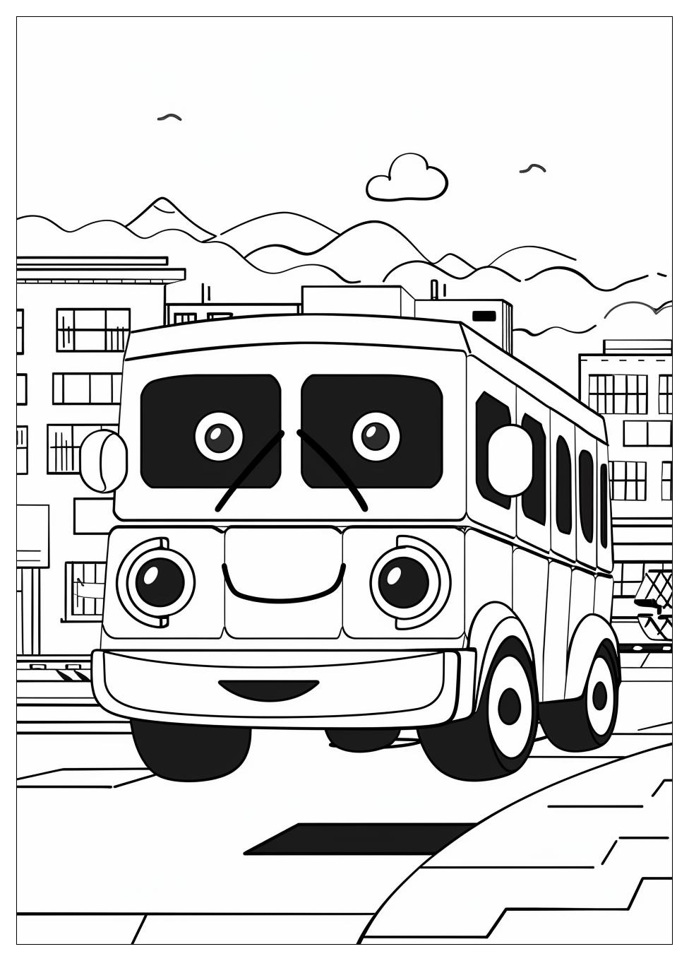 Tayo Coloring Pages-7
