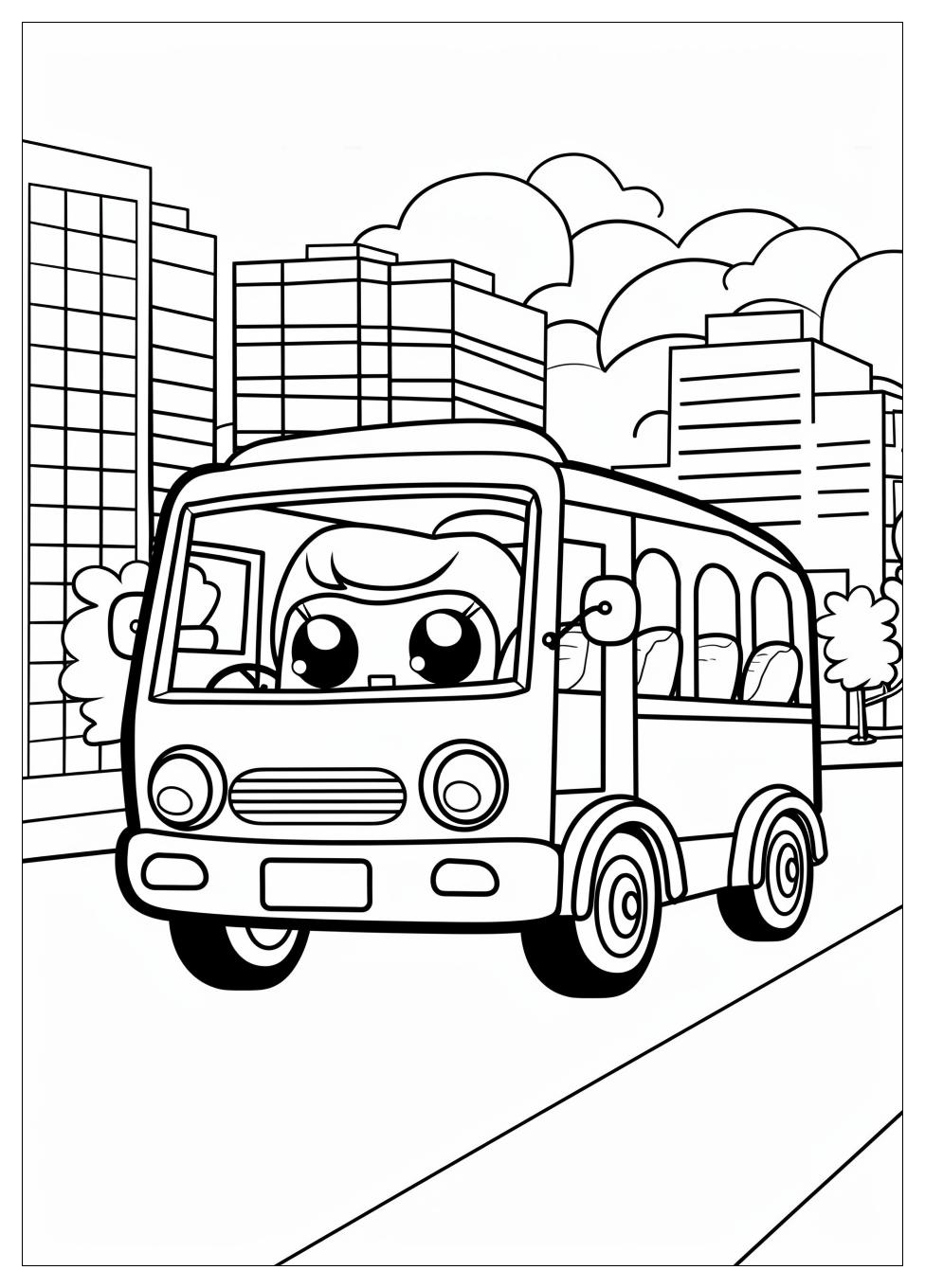 Tayo Coloring Pages-8