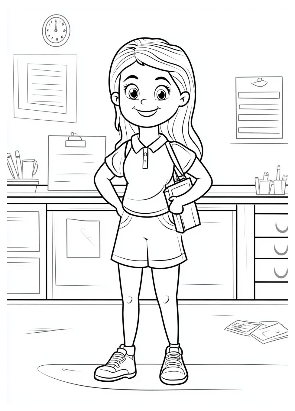 Teacher Coloring Pages-11