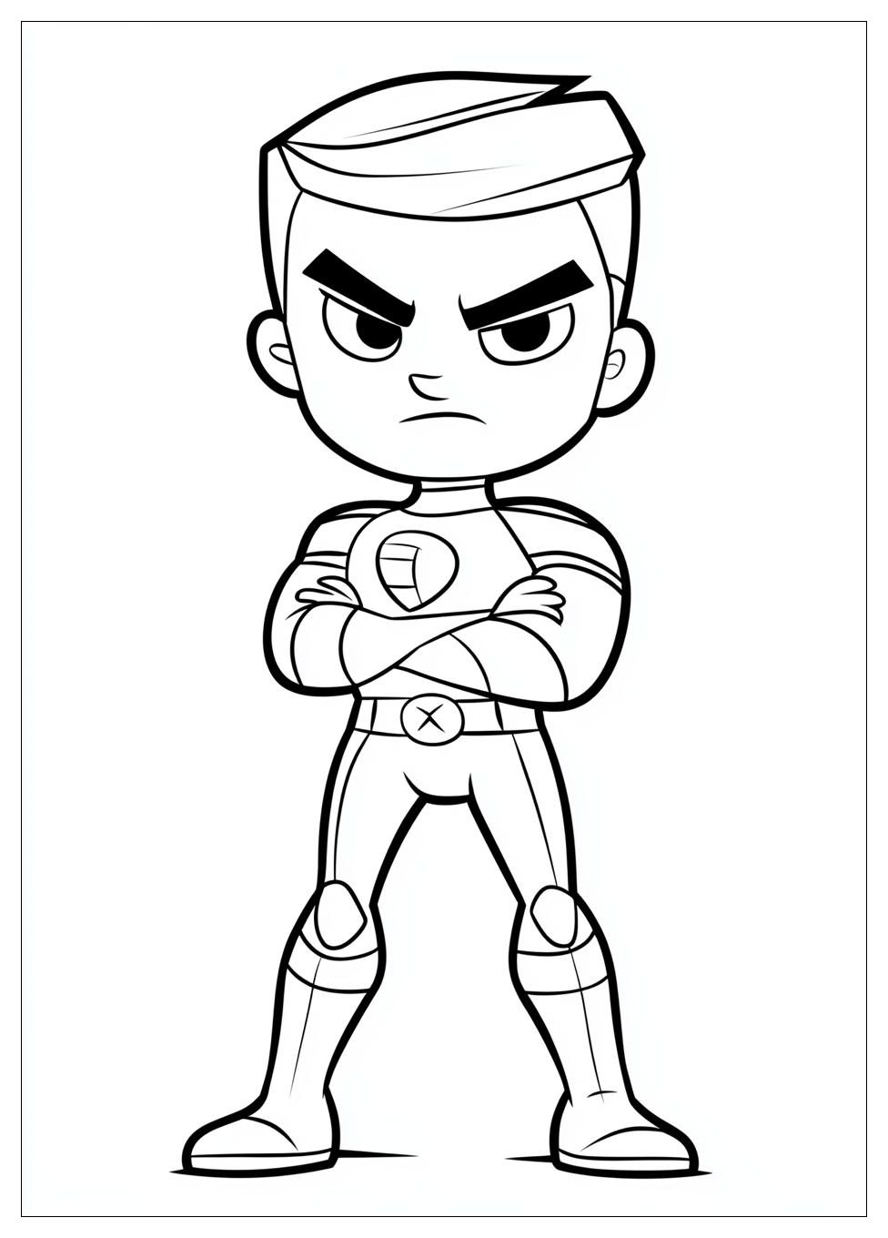 Teen Titans Go Coloring Pages-1