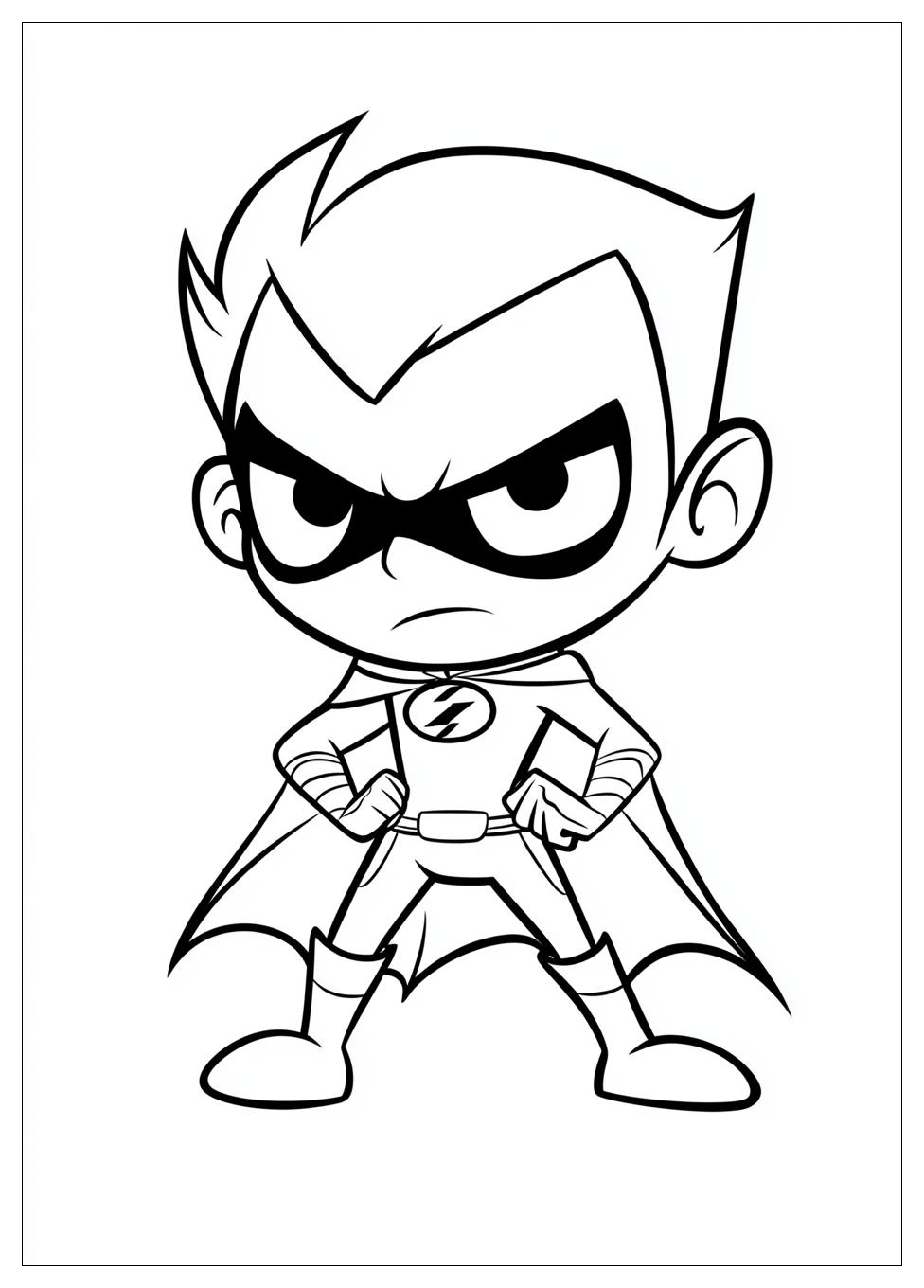 Teen Titans Go Coloring Pages-12