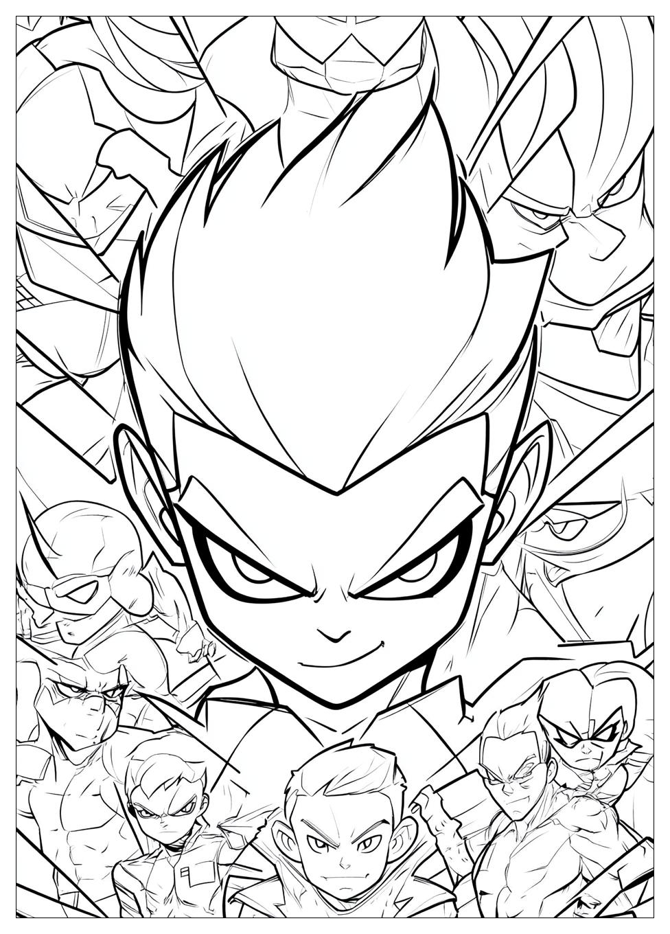 Teen Titans Go Coloring Pages-18