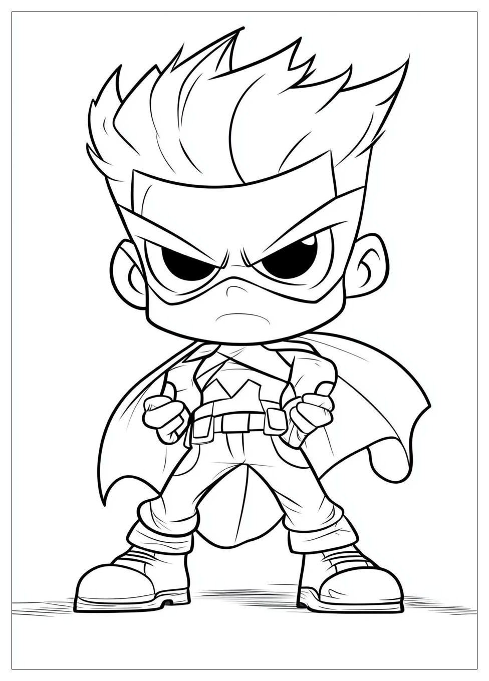 Teen Titans Go Coloring Pages-20