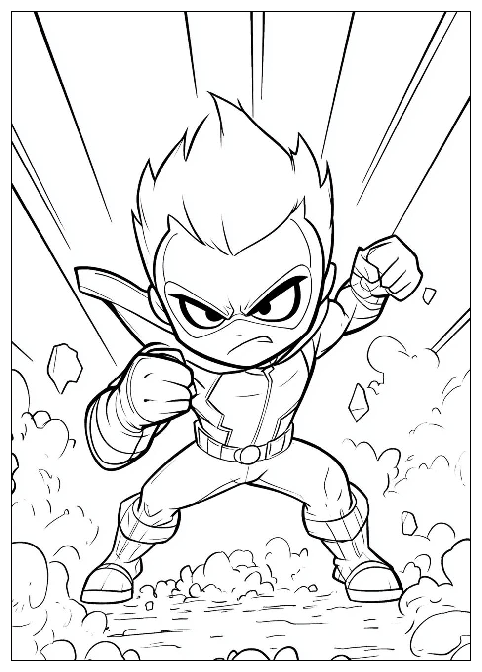 Teen Titans Go Coloring Pages-5