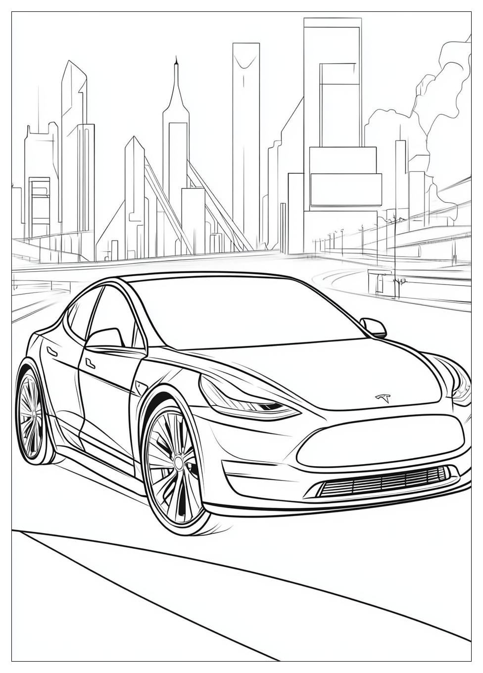 Tesla Coloring Pages-10