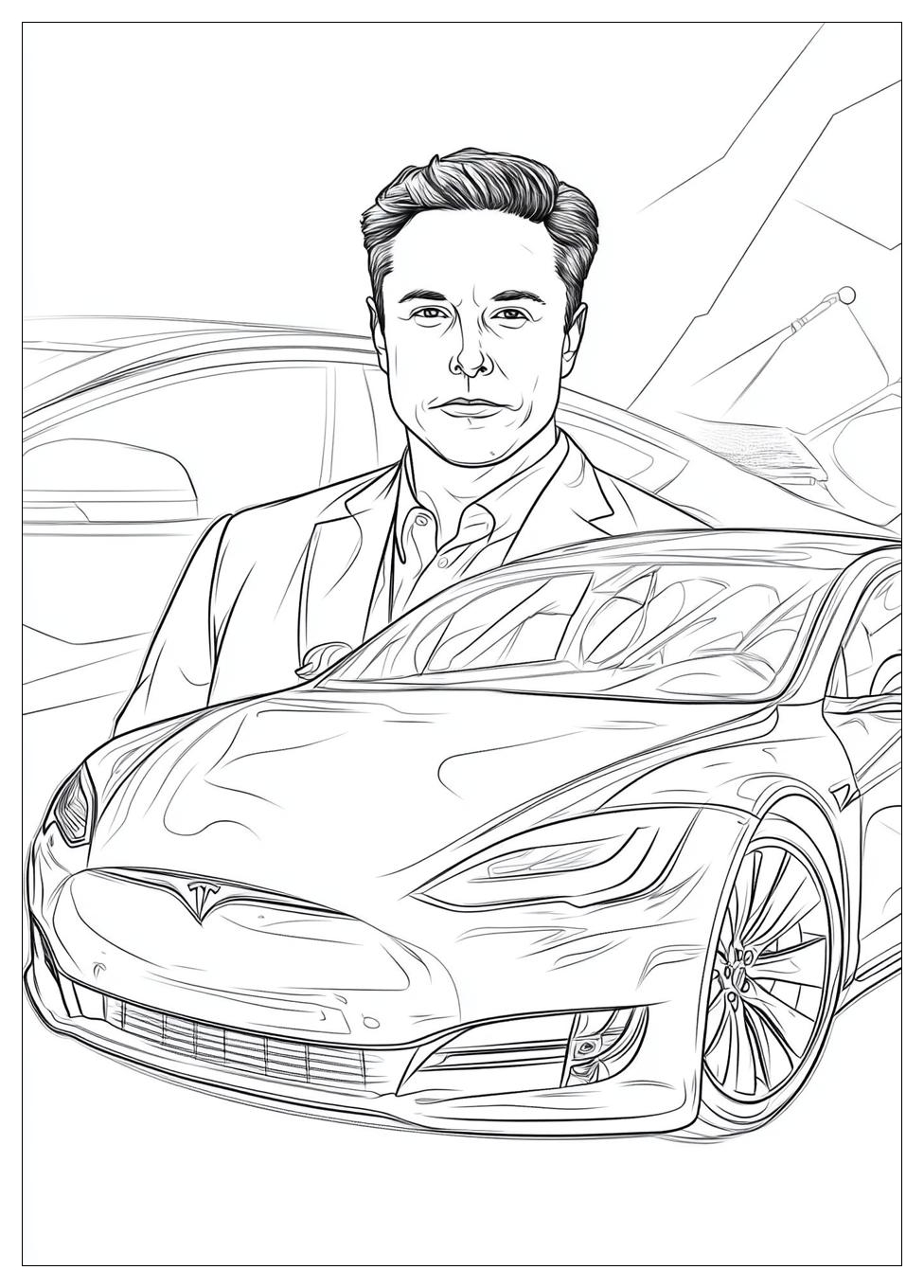 Tesla Coloring Pages-16