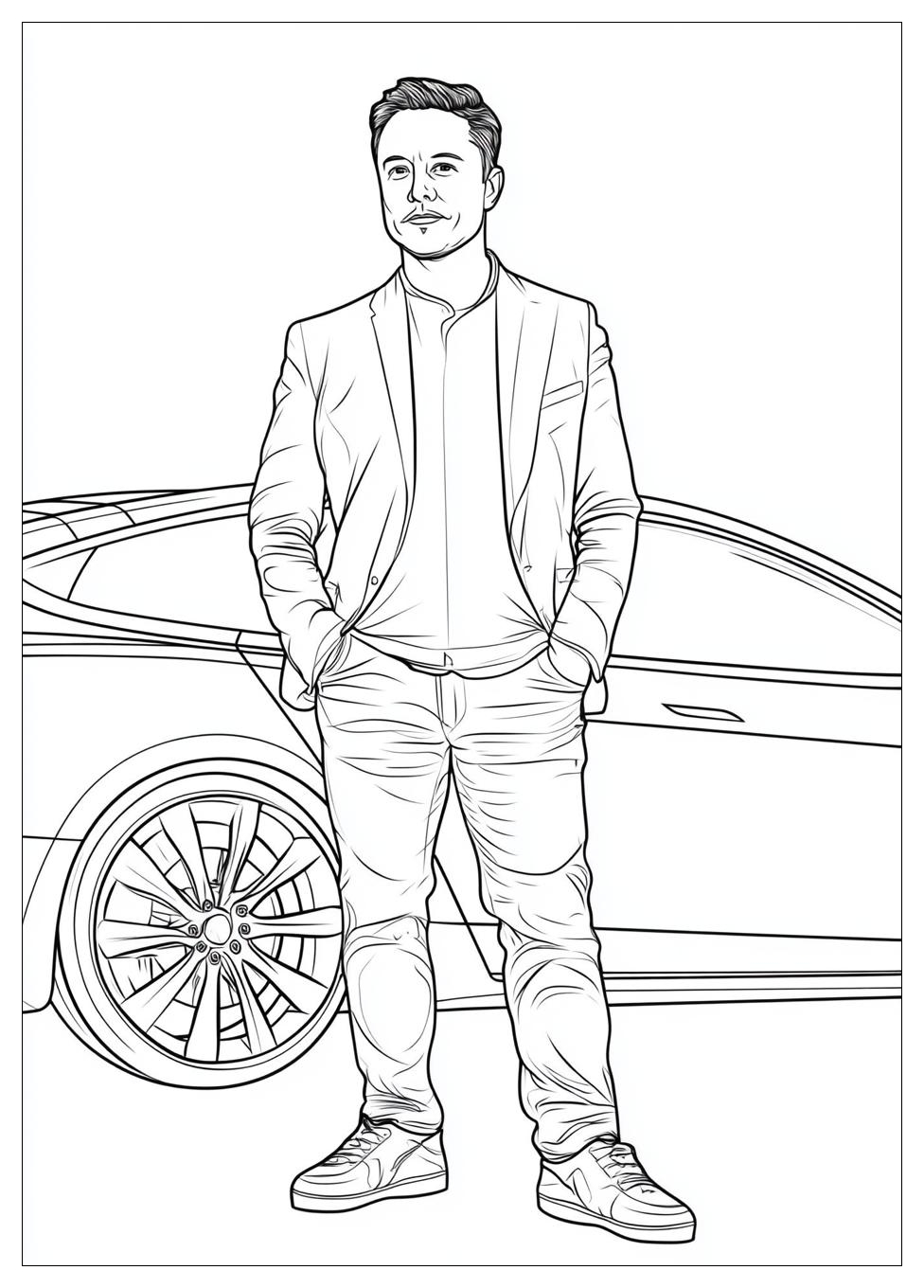 Tesla Coloring Pages-19