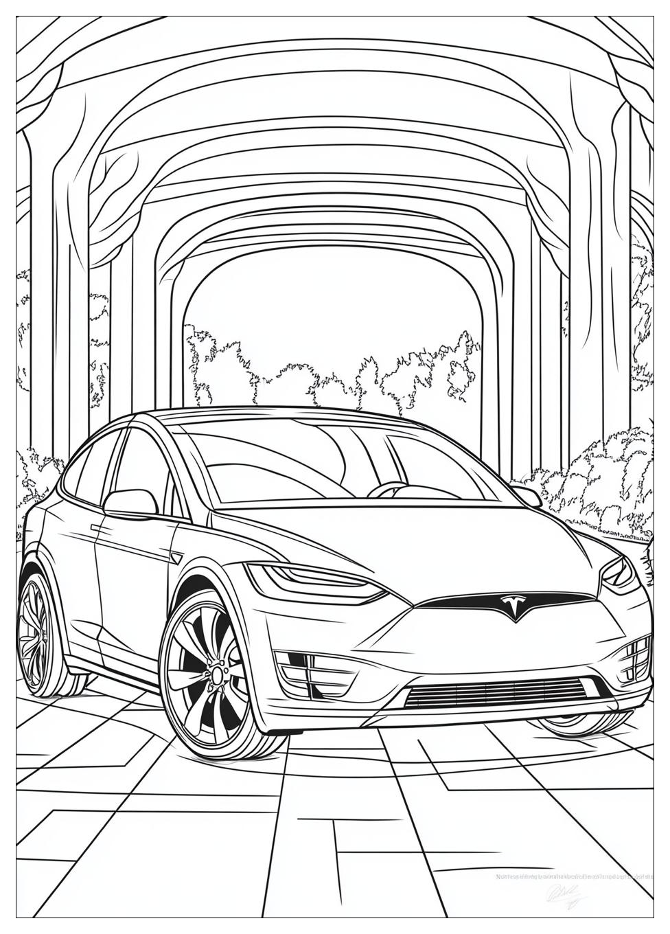 Tesla Coloring Pages-3