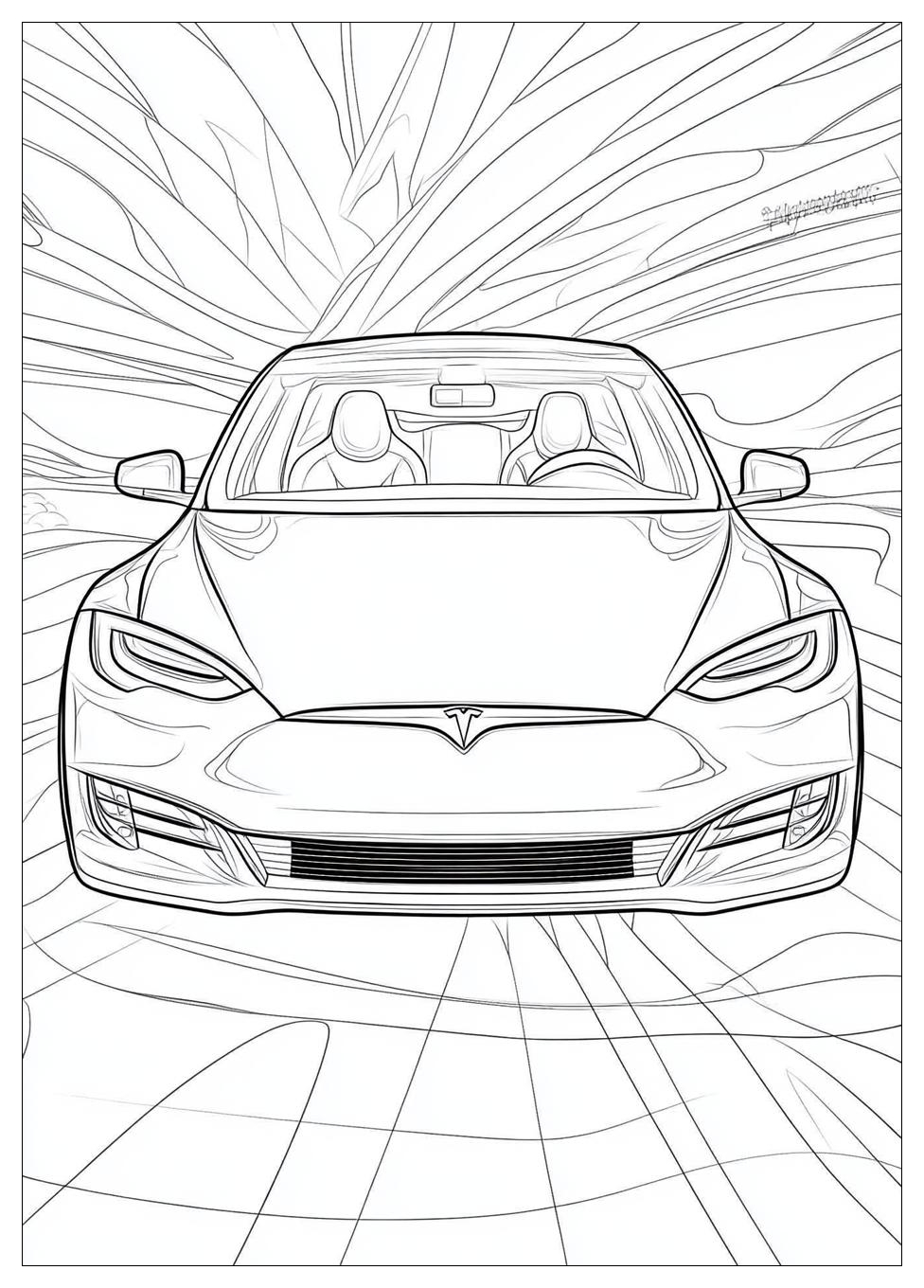 Tesla Coloring Pages-6