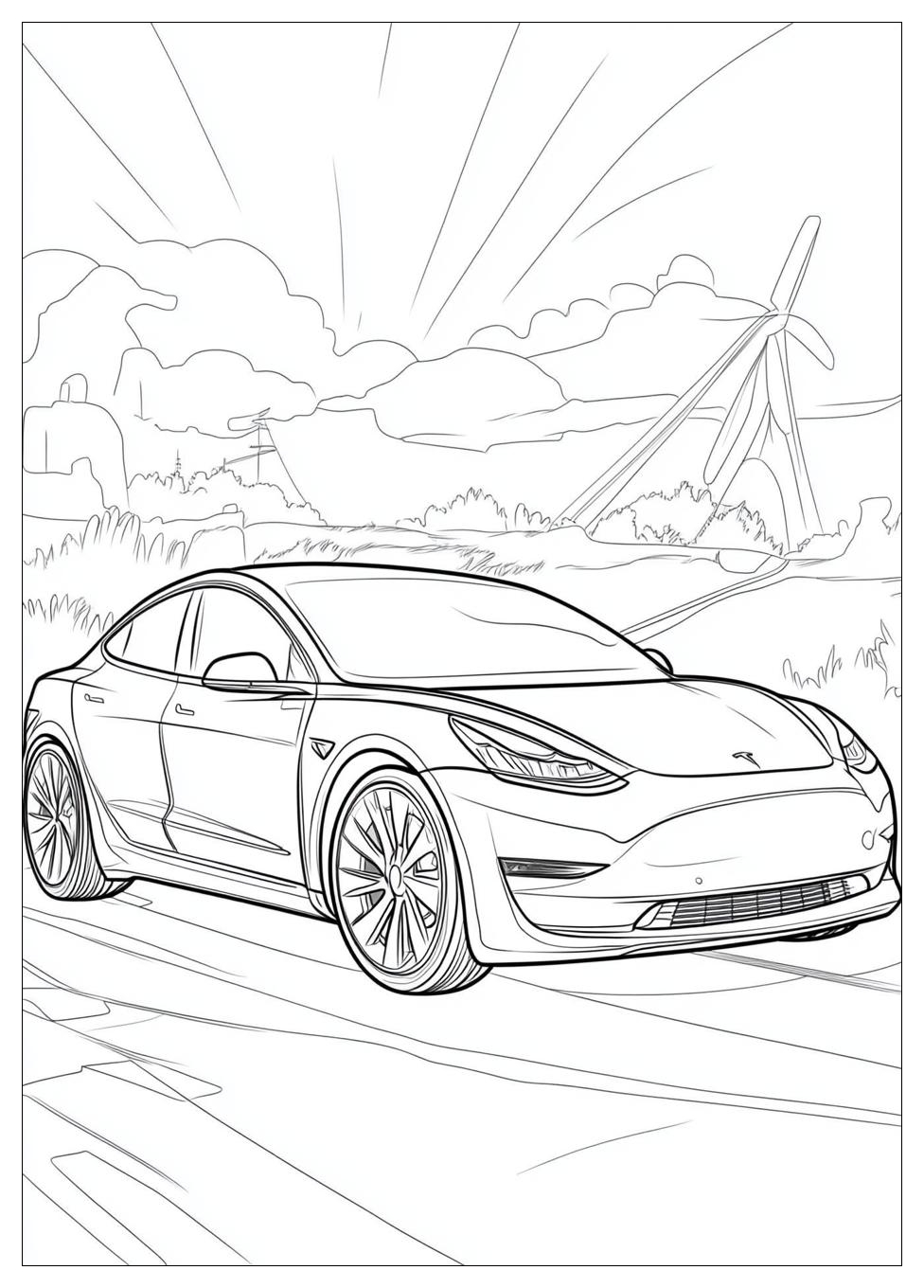 Tesla Coloring Pages-7