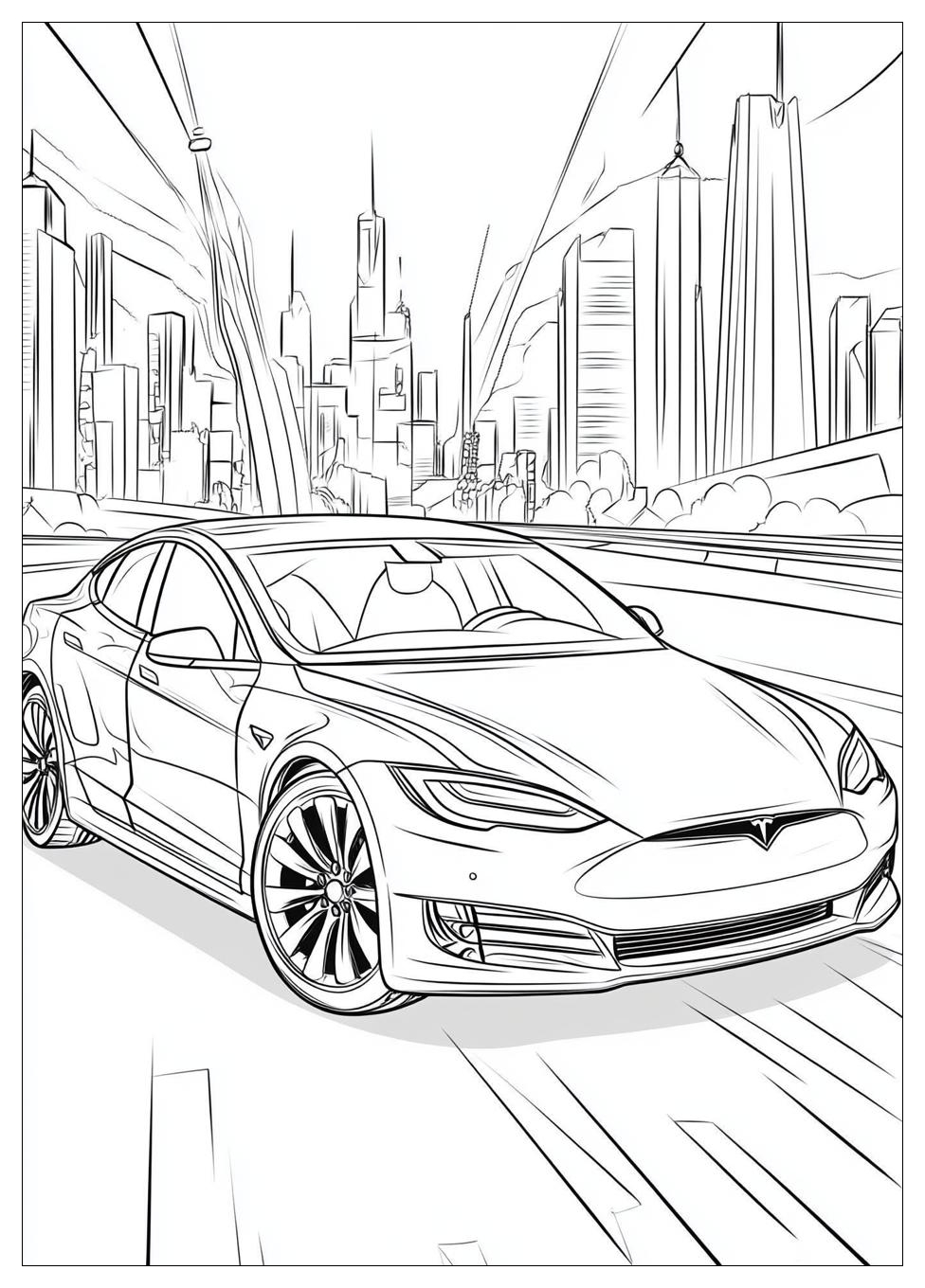 Tesla Coloring Pages-8