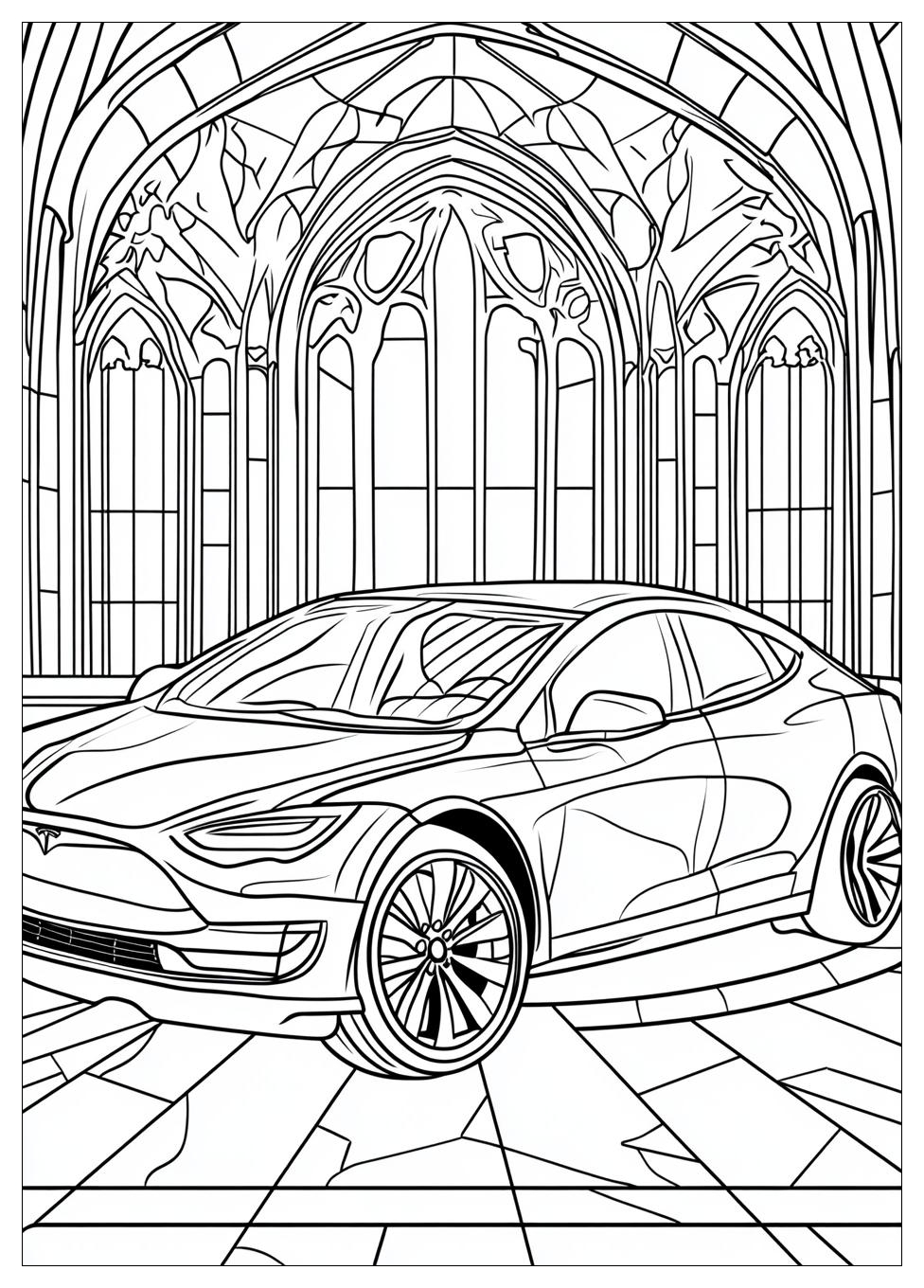 Tesla Coloring Pages-9