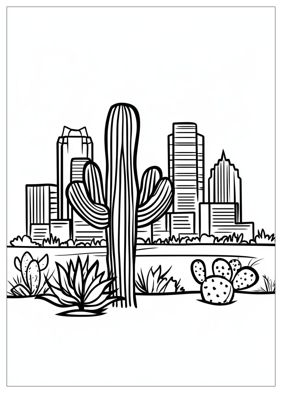 Texas Coloring Pages-12