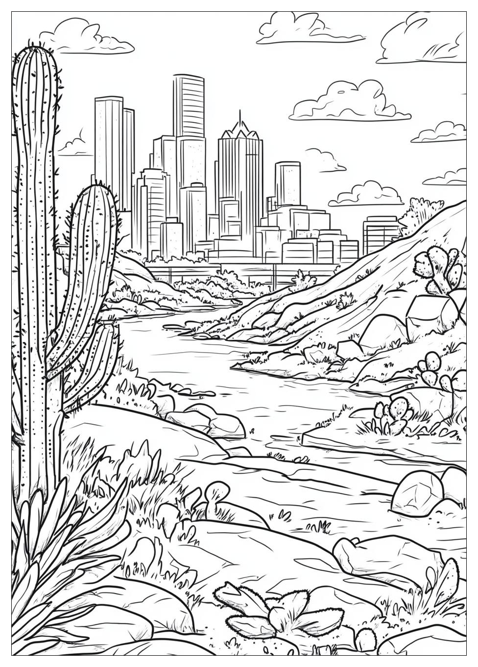 Texas Coloring Pages-6
