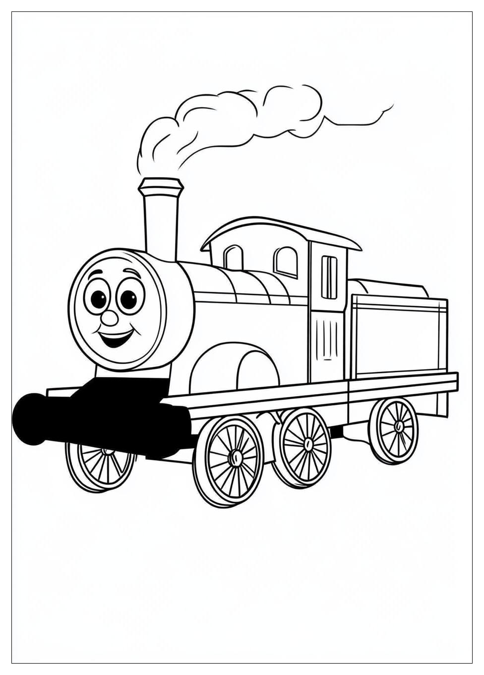 Thomas And Friends Coloring Pages-11