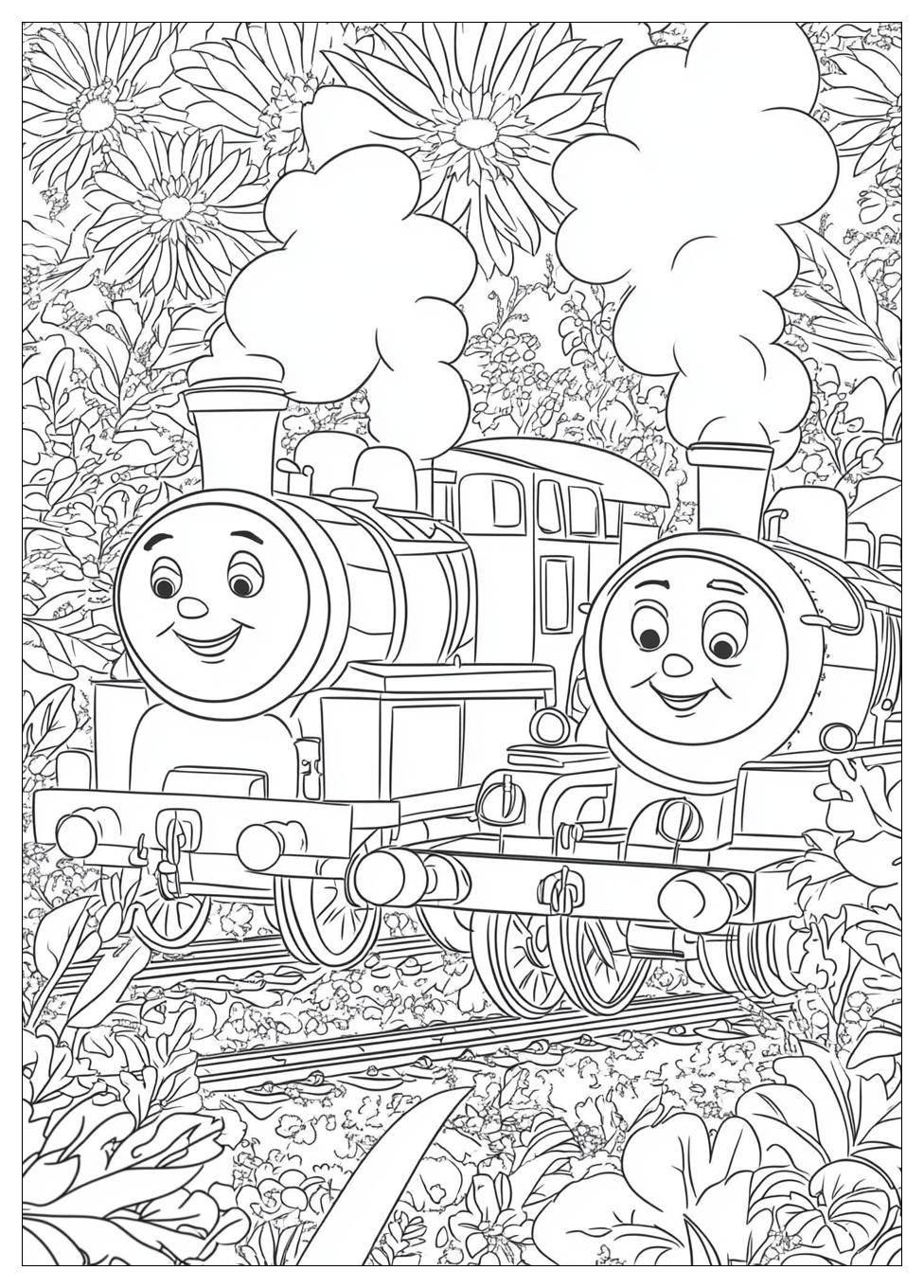 Thomas And Friends Coloring Pages-13