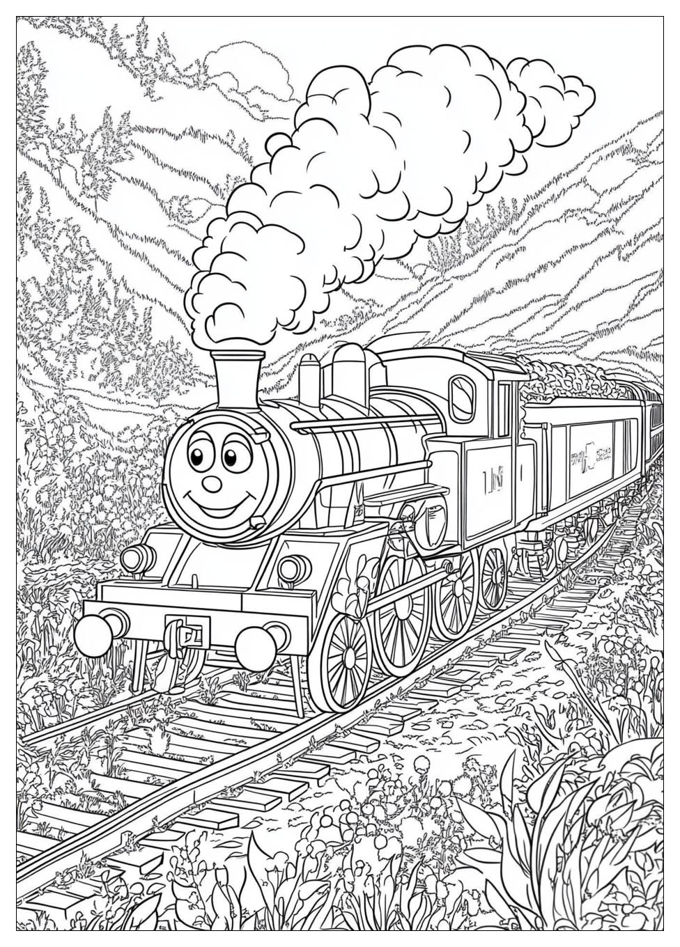 Thomas And Friends Coloring Pages-19