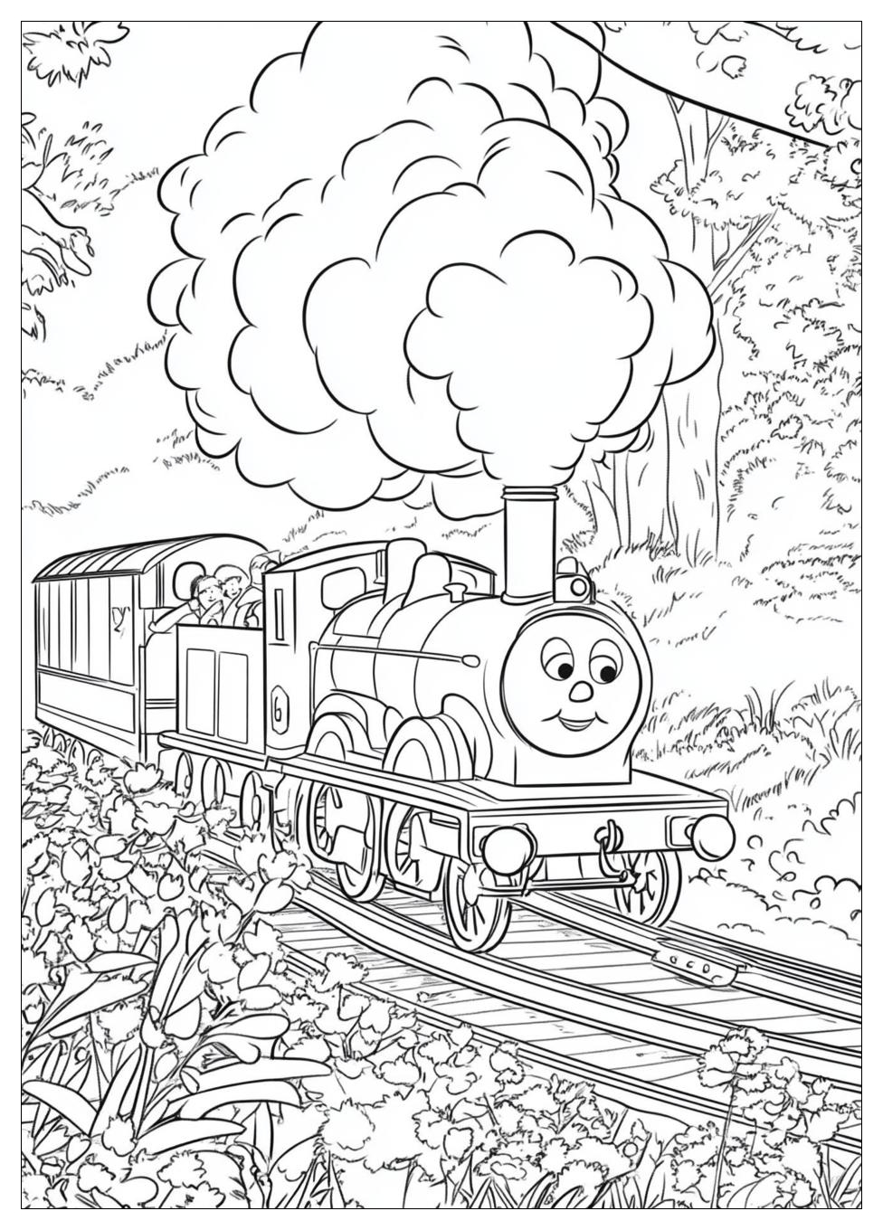 Thomas And Friends Coloring Pages-2
