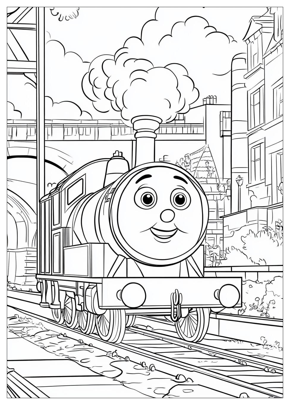 Thomas And Friends Coloring Pages-3