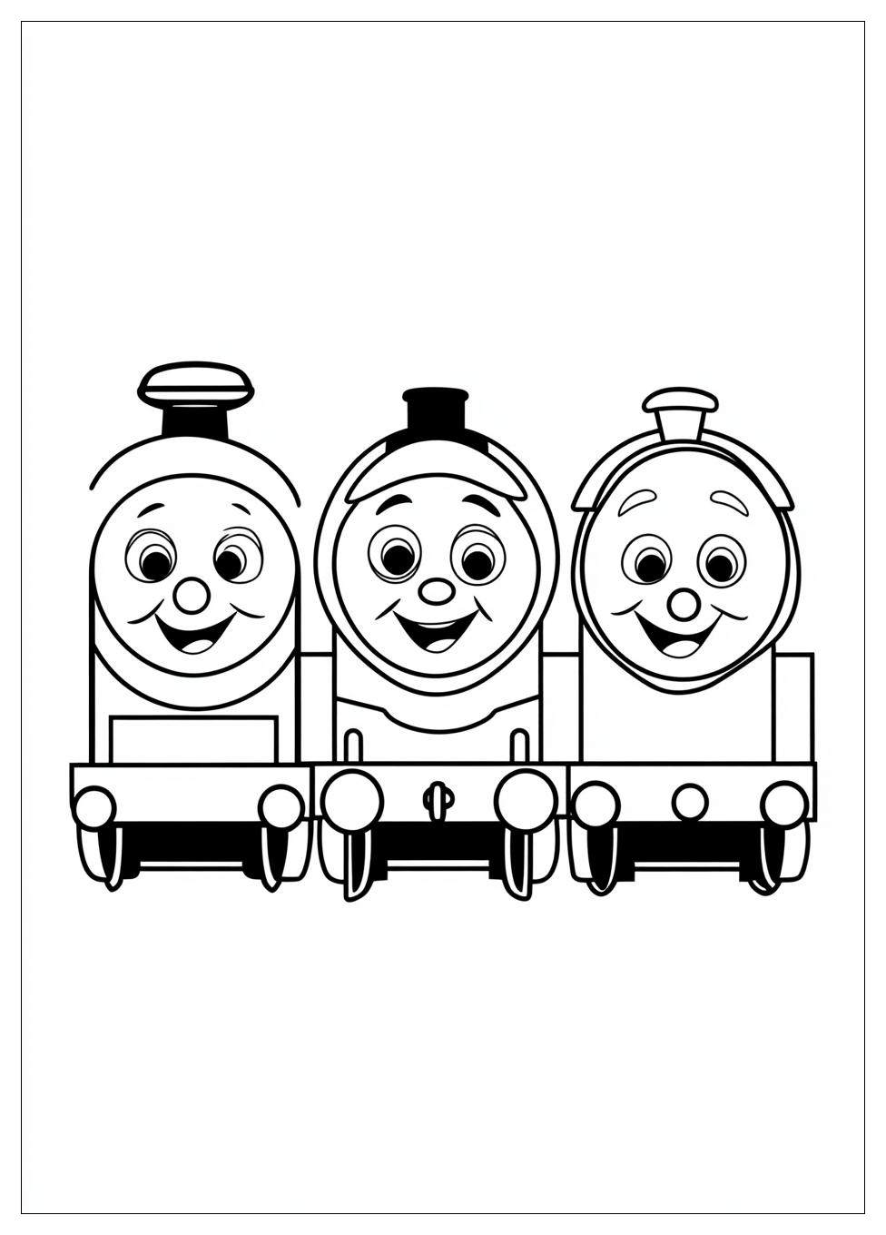 Thomas And Friends Coloring Pages-4