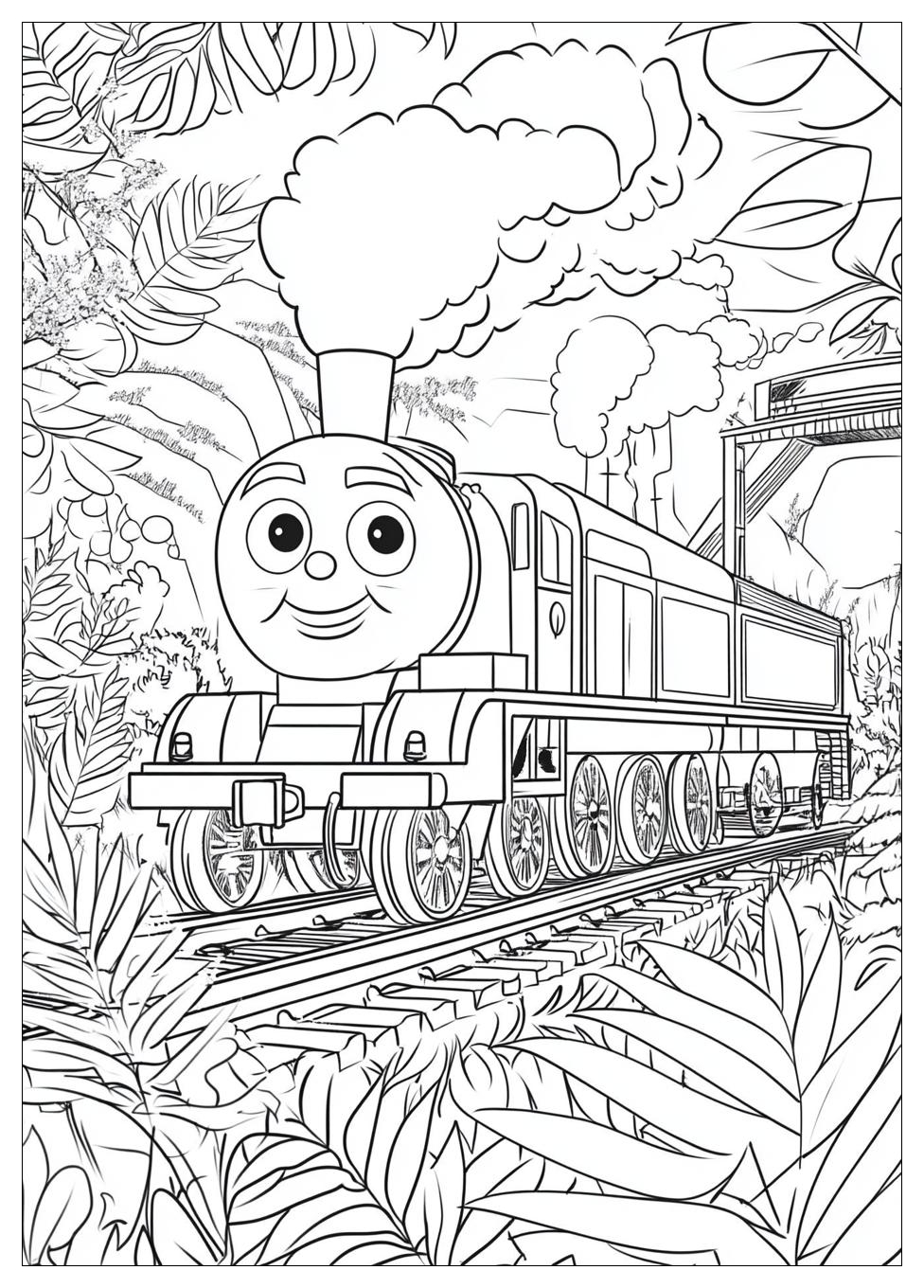 Thomas And Friends Coloring Pages-5